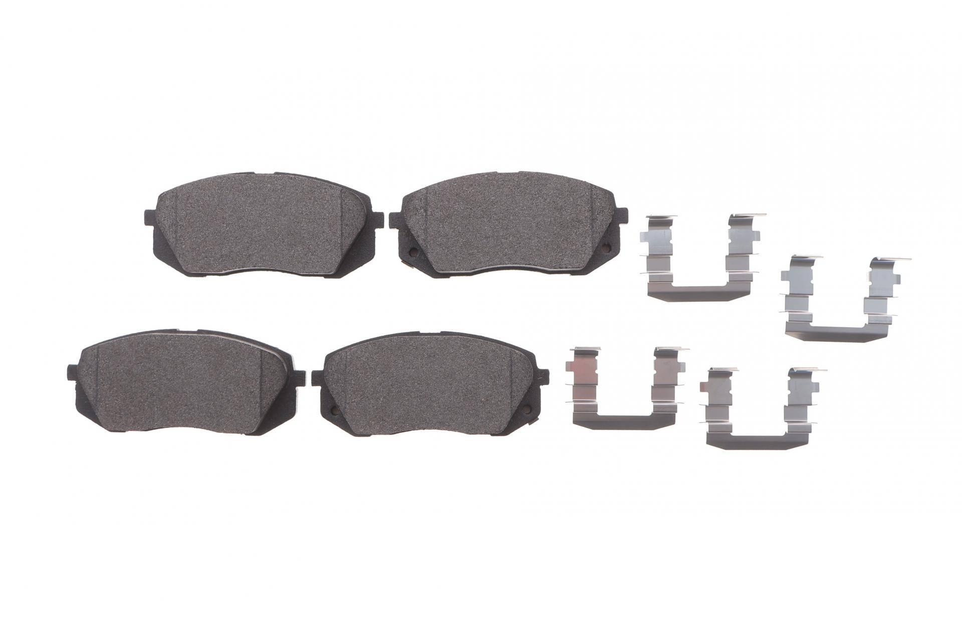 Колодки гальмівні (передні) Hyundai Tucson 04-/I40 11-/IX35 10-/Kia Sportage 09- (з датч) (з осями)