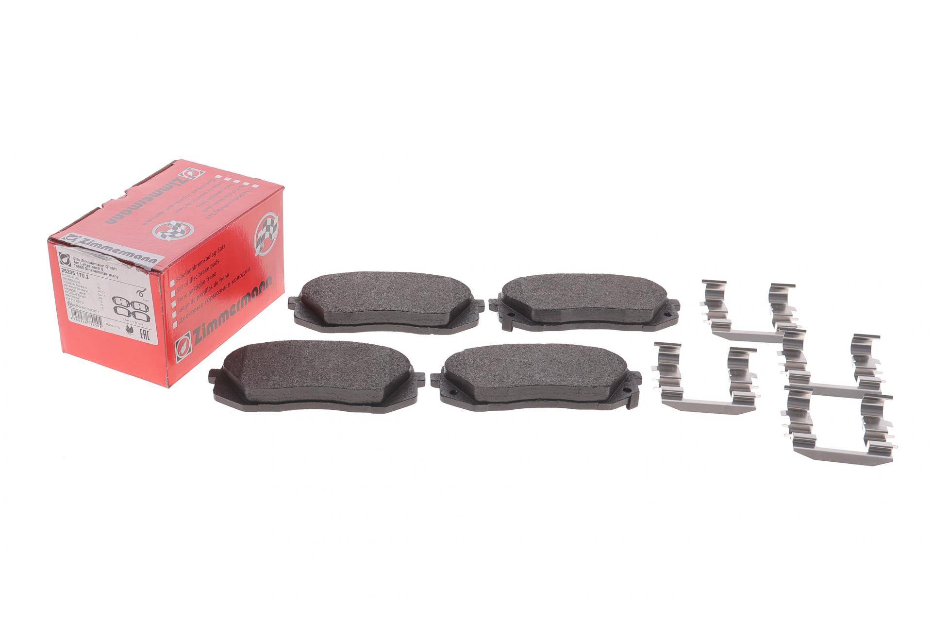 Колодки гальмівні (передні) Hyundai Tucson 04-/I40 11-/IX35 10-/Kia Sportage 09- (з датч) (з осями)