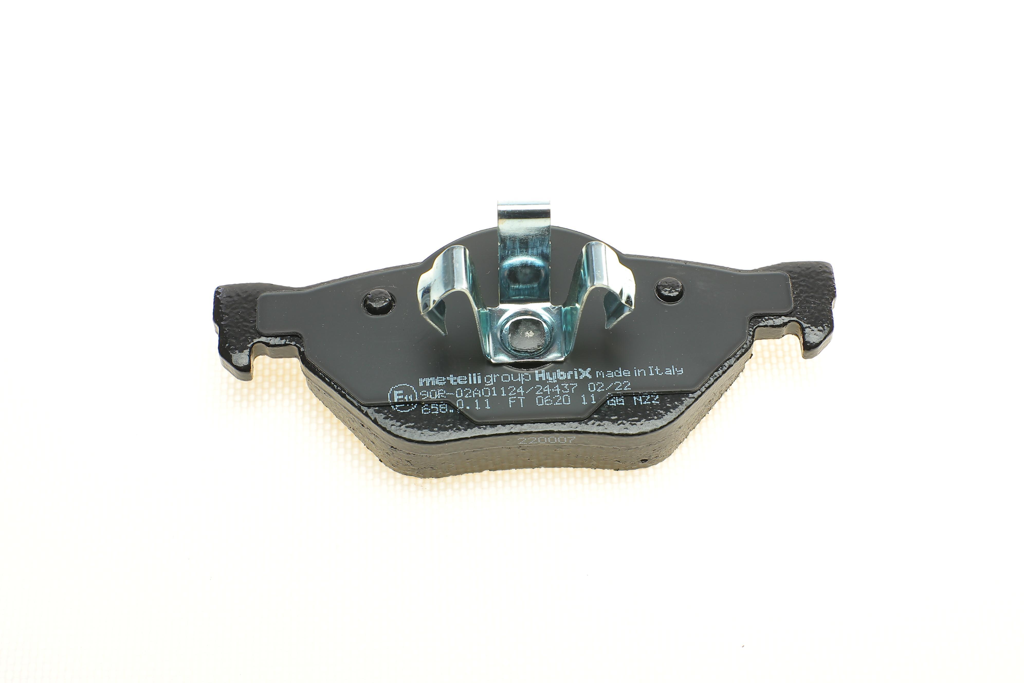 Колодки гальмівні (задні) BMW 1 (E81-82/E87-88)/3 (E90-93) 04-13/X1 (E84) 09-15