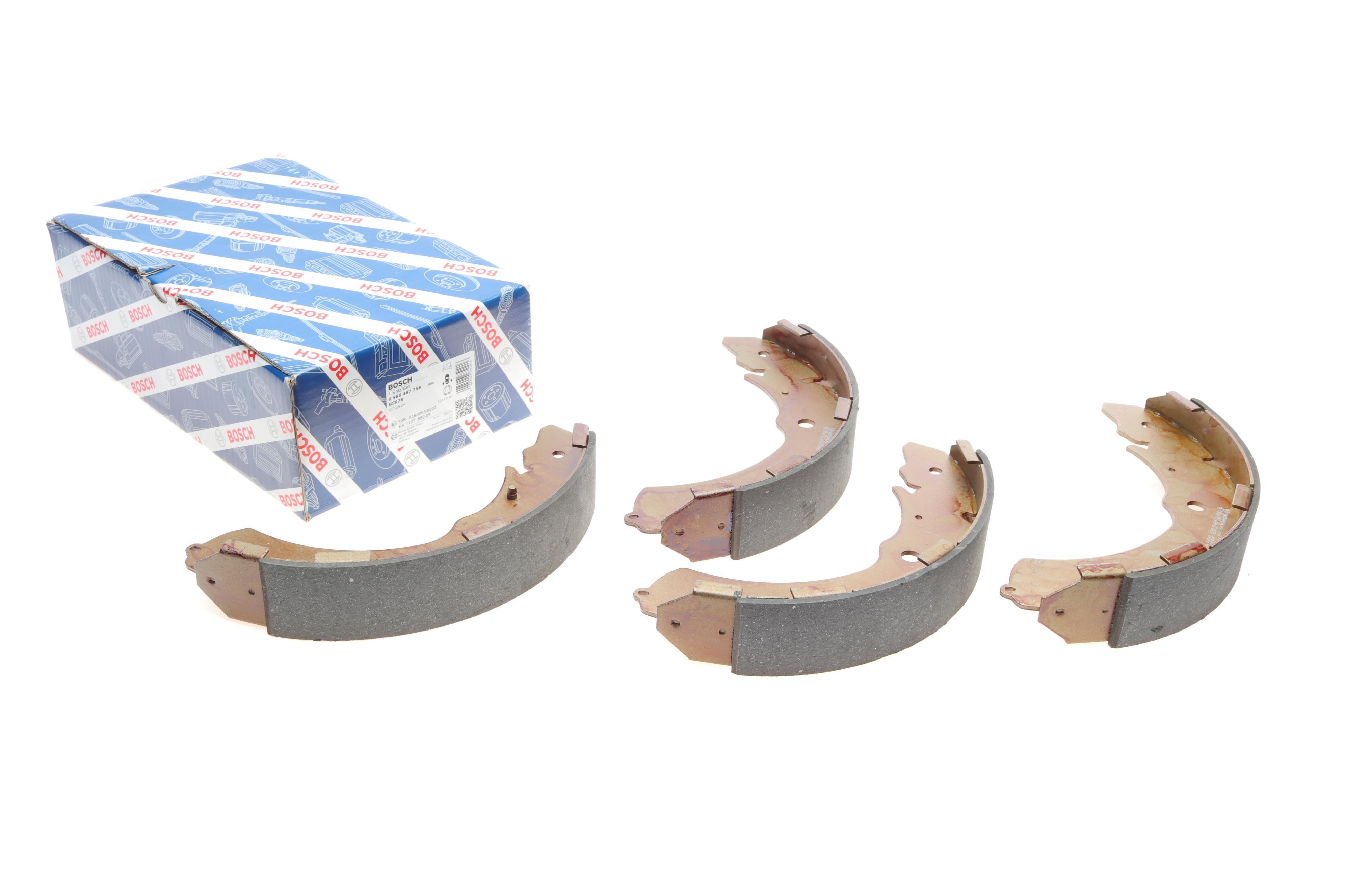 Колодки гальмівні (задні) Mitsubishi L200 04- (барабанні)