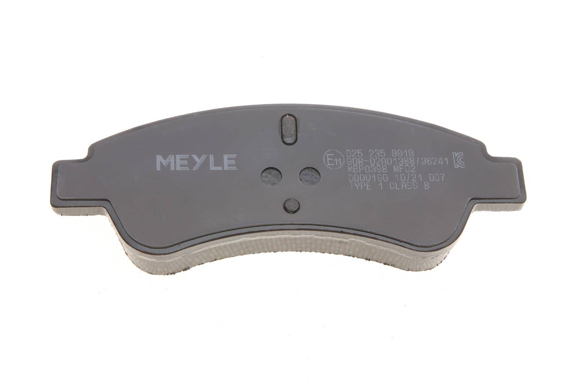 Колодки гальмівні (передні) Citroen Berlingo 03-