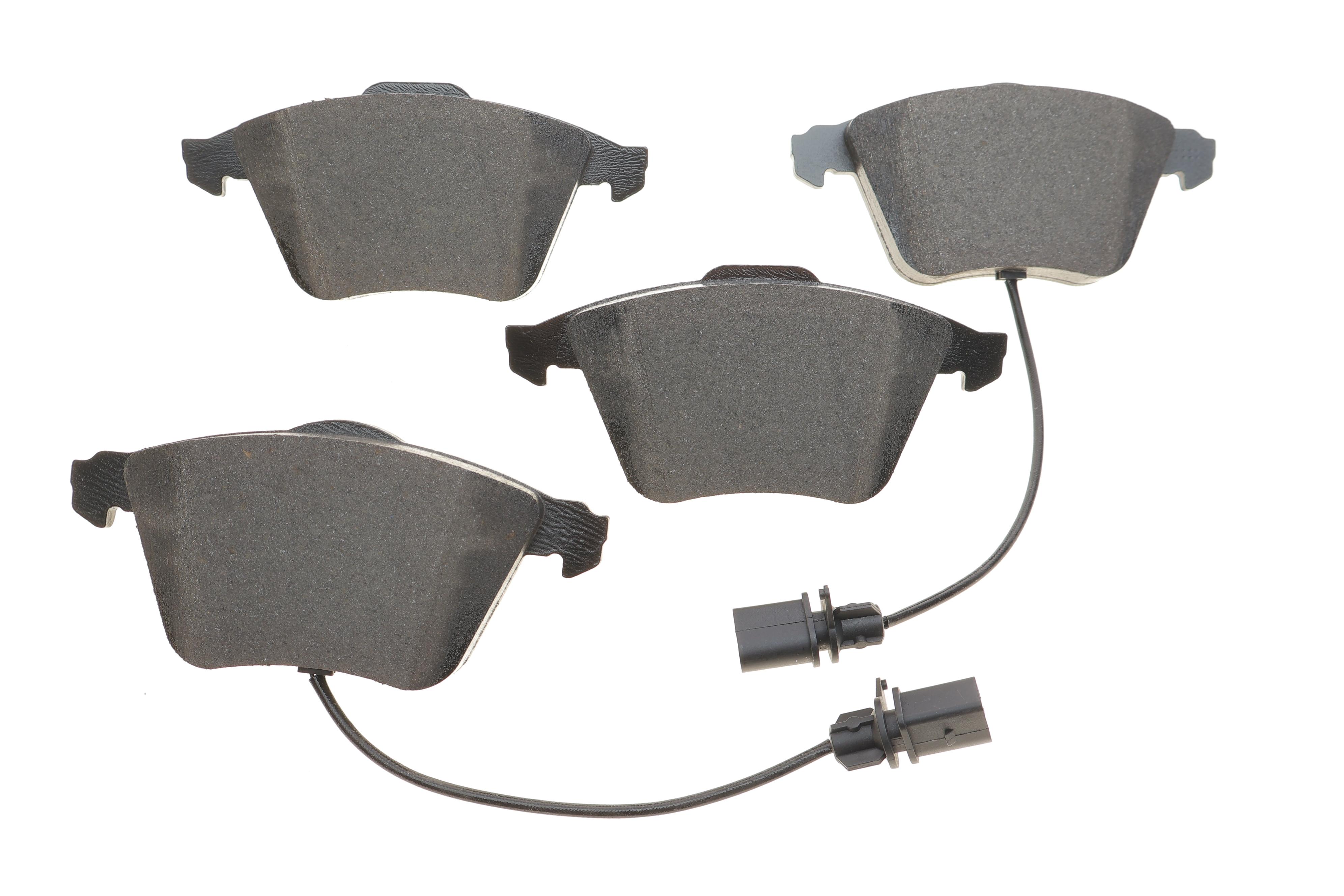 Колодки гальмівні (передні) Audi A4/A6/A8 02- (Teves) Q+ (з датчиками/L=210mm)