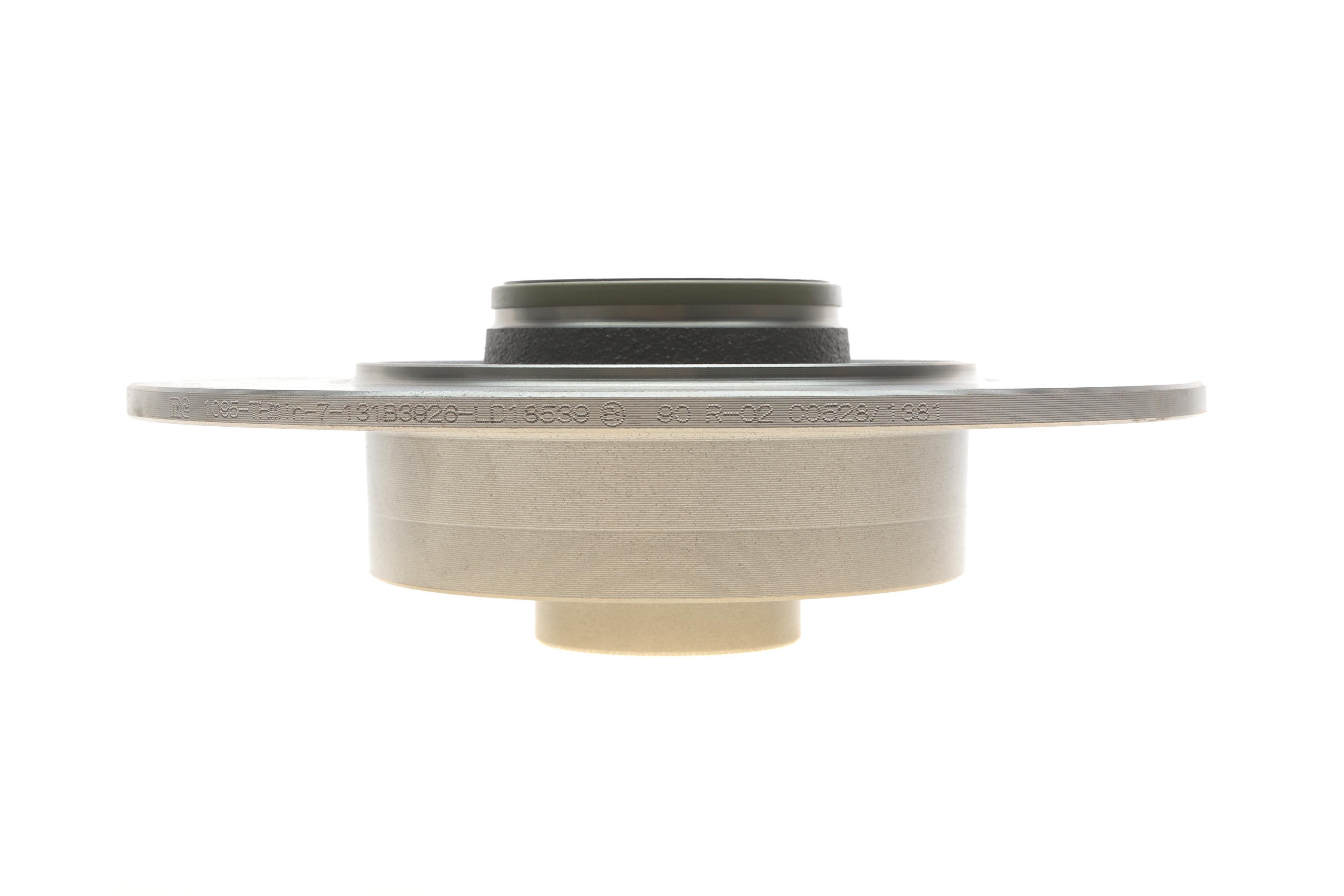 Диск гальмівний (задній) Renault Megane III/Scenic III 08- (260x8)(з підшипником)(+ABS)(d ступ.=66мм)