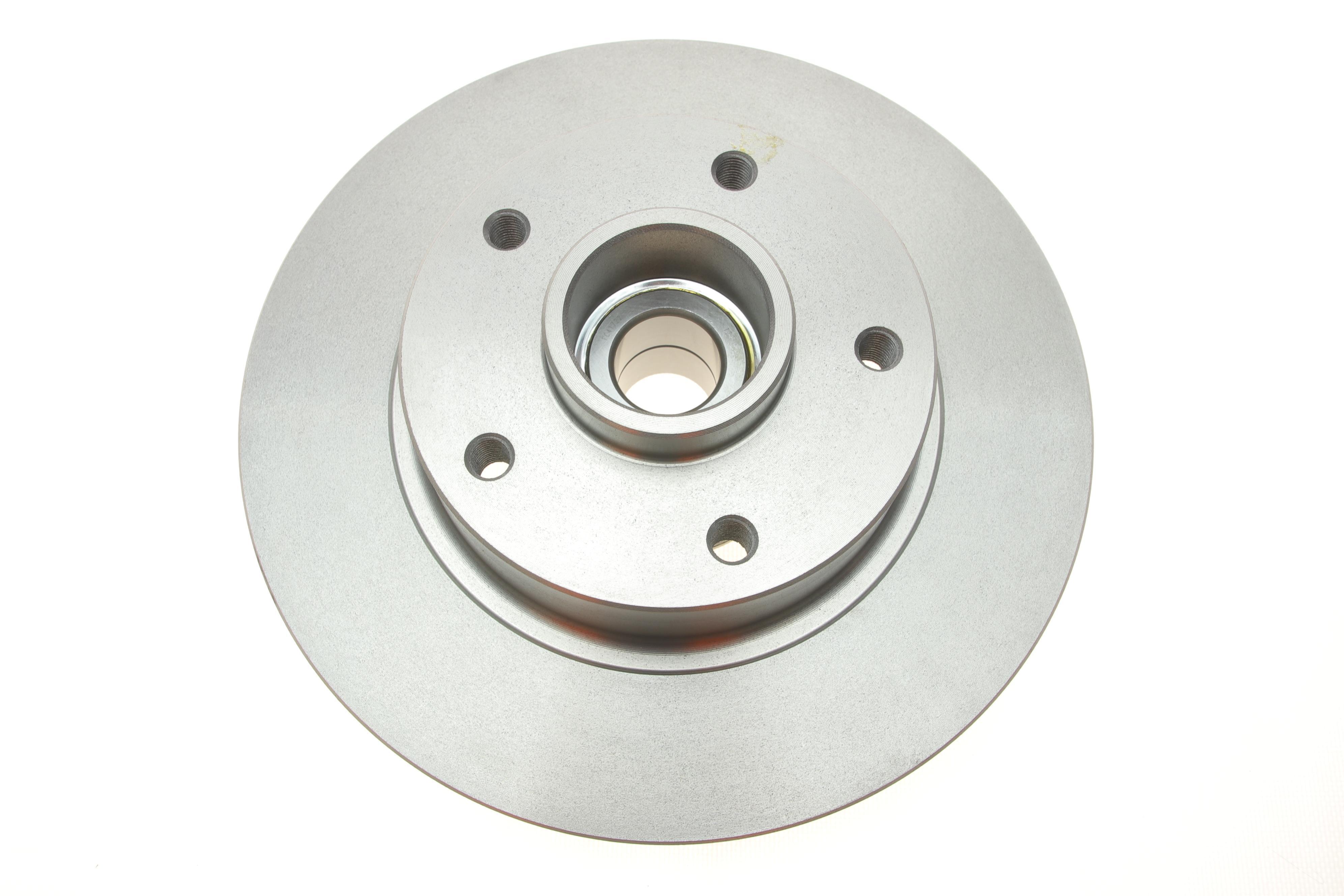 Диск гальмівний (задній) Renault Megane III/Scenic III 08- (260x8)(з підшипником)(+ABS)(d ступ.=66мм)