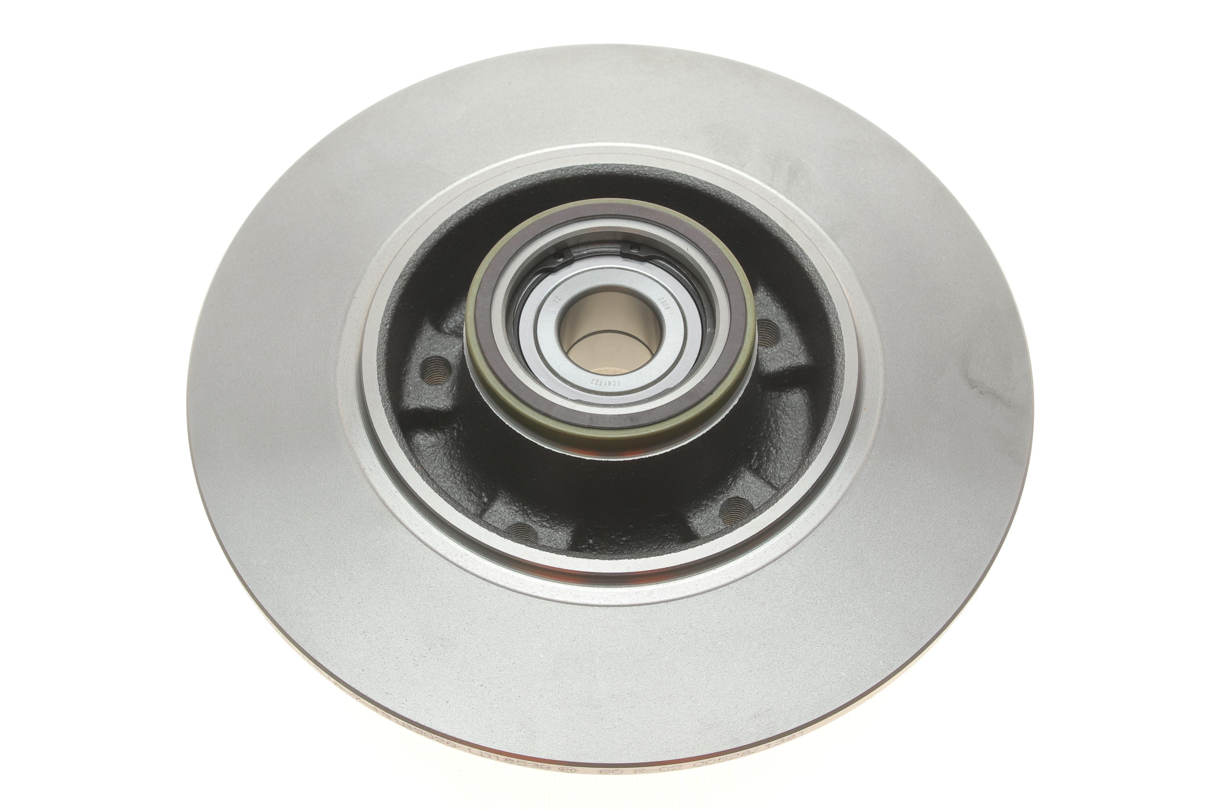 Диск гальмівний (задній) Renault Megane III/Scenic III 08- (260x8)(з підшипником)(+ABS)(d ступ.=66мм)