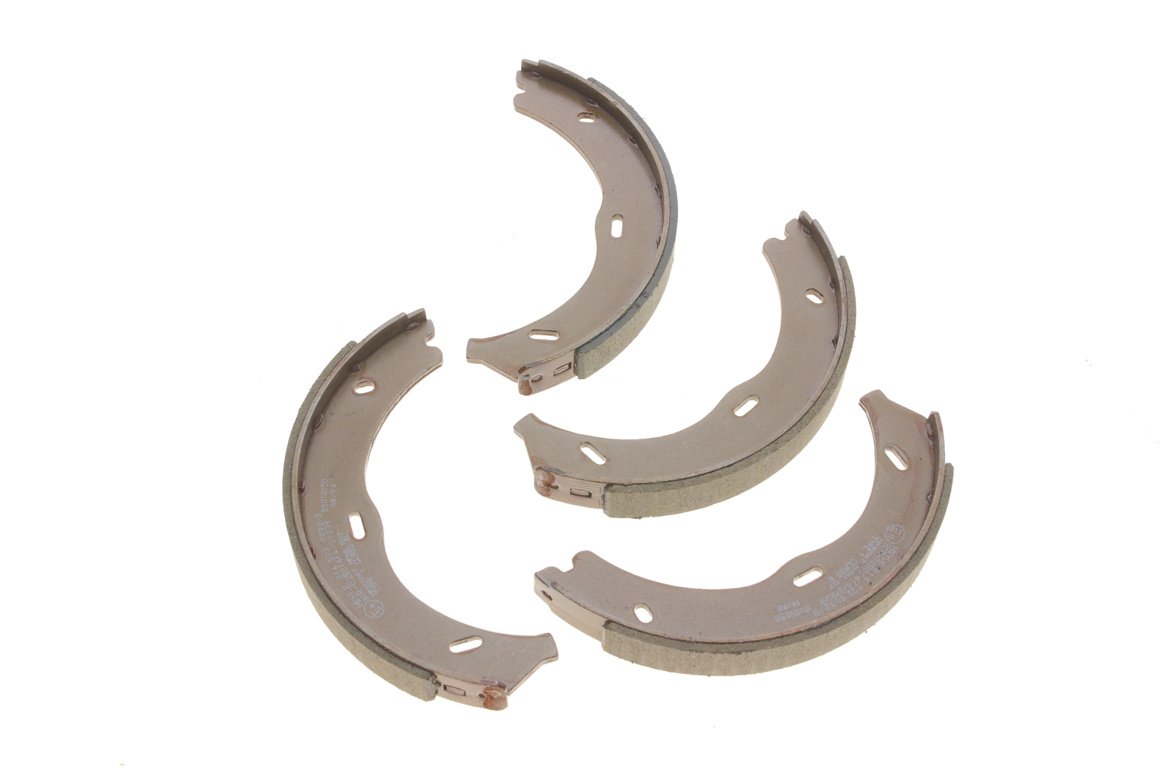 Колодки ручника MB Vito (W639) 03- (186x20) (з пружиною)