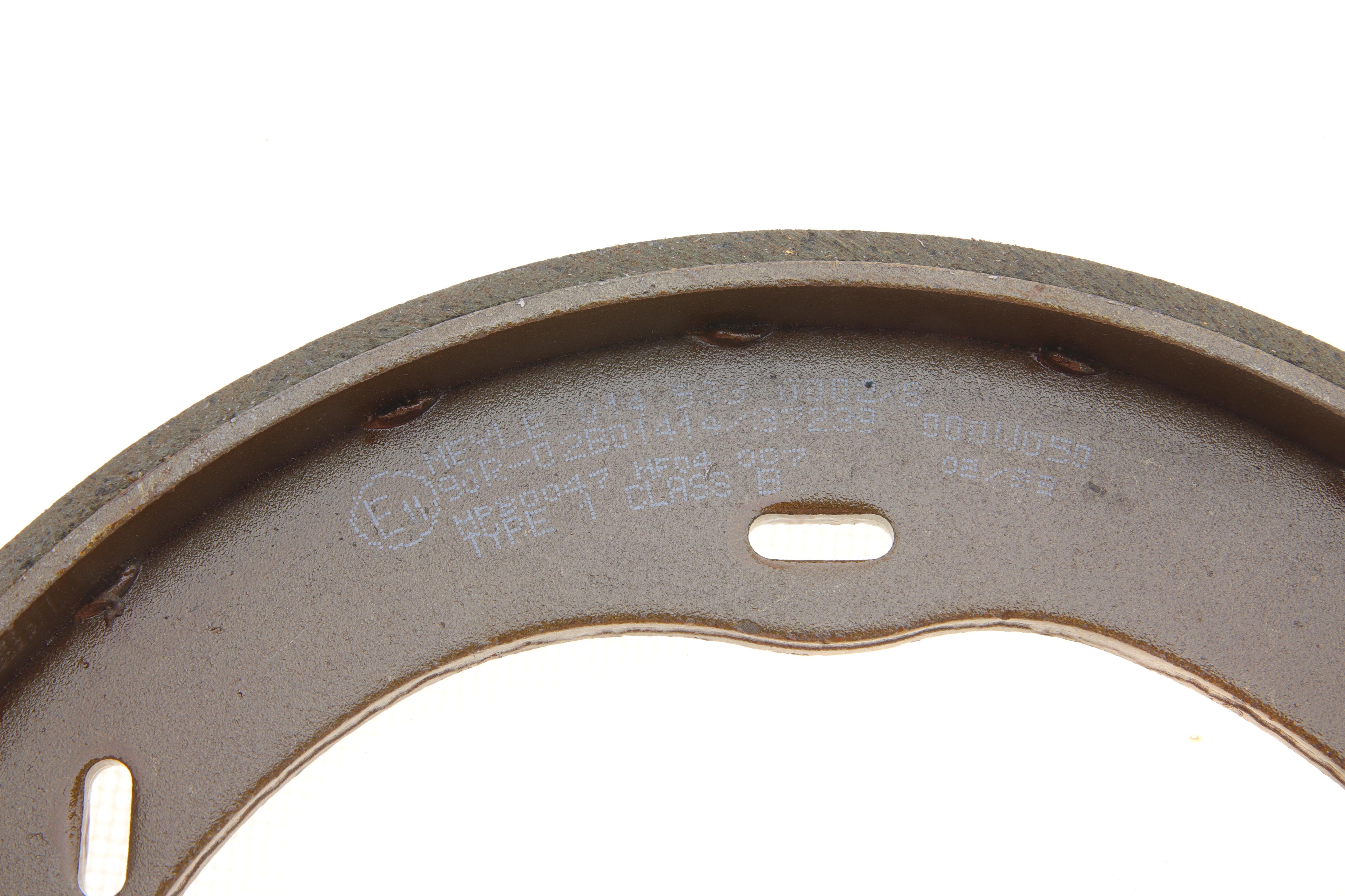 Колодки ручника MB Vito (W639) 03- (186x20) (з пружиною)