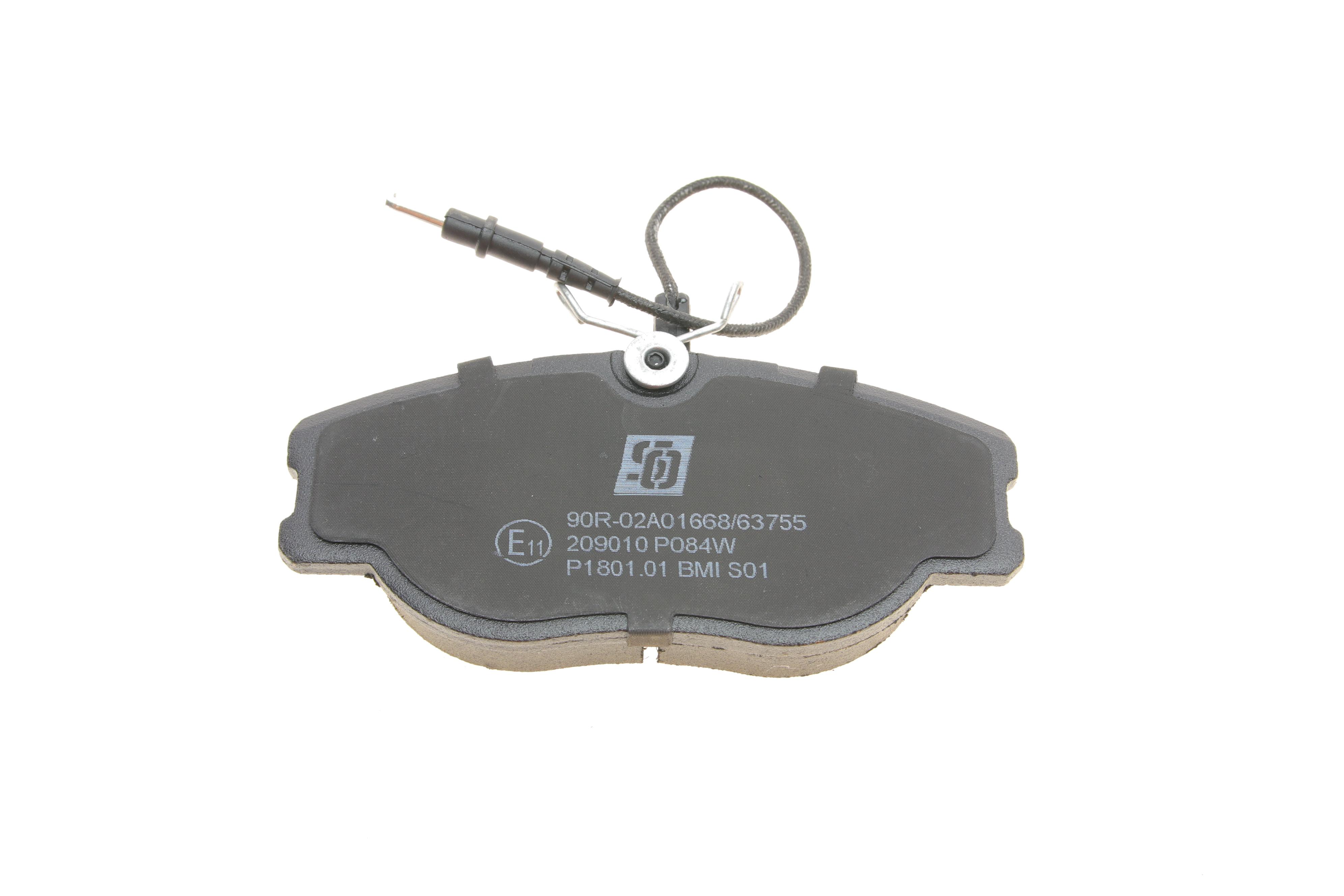 Колодки гальмівні (передні) Fiat Scudo 96- (з датчиками)