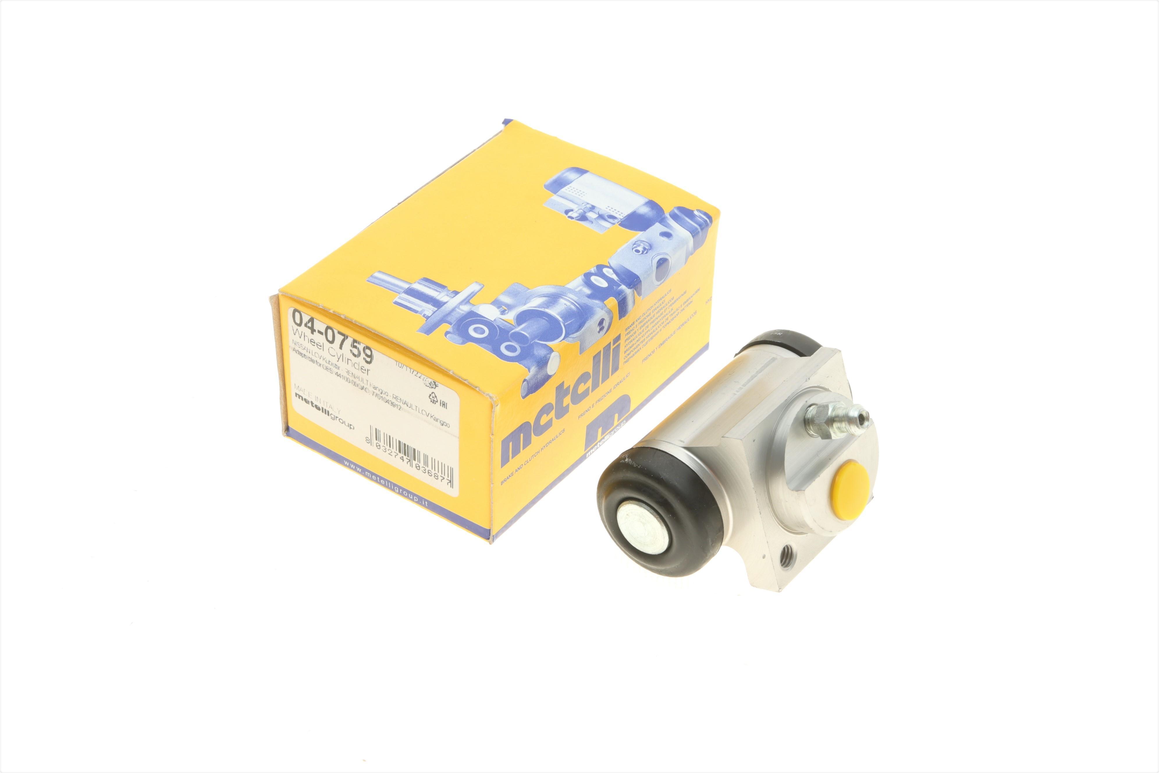 Циліндр гальмівний (задній) Renault Kangoo 97-/Nissan Kubistar 03-