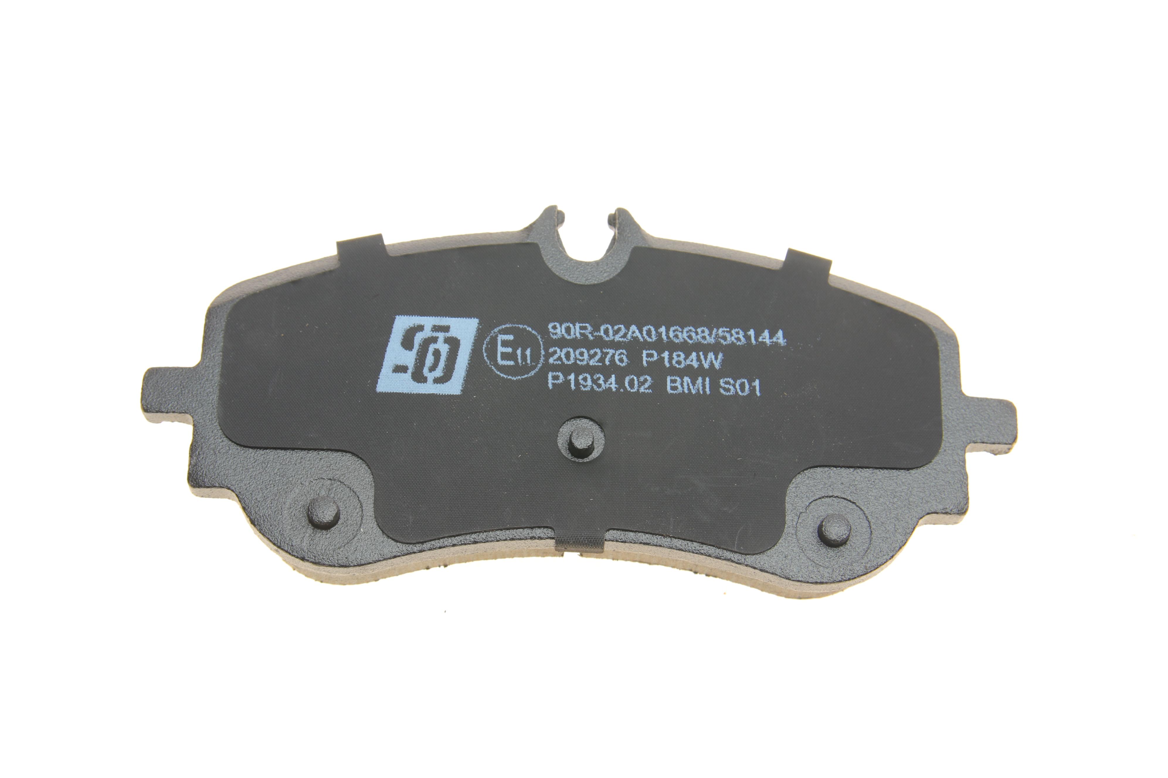 Колодки гальмівні (задні) VW Crafter 16-/Amarok 10-/MAN TGE 16-