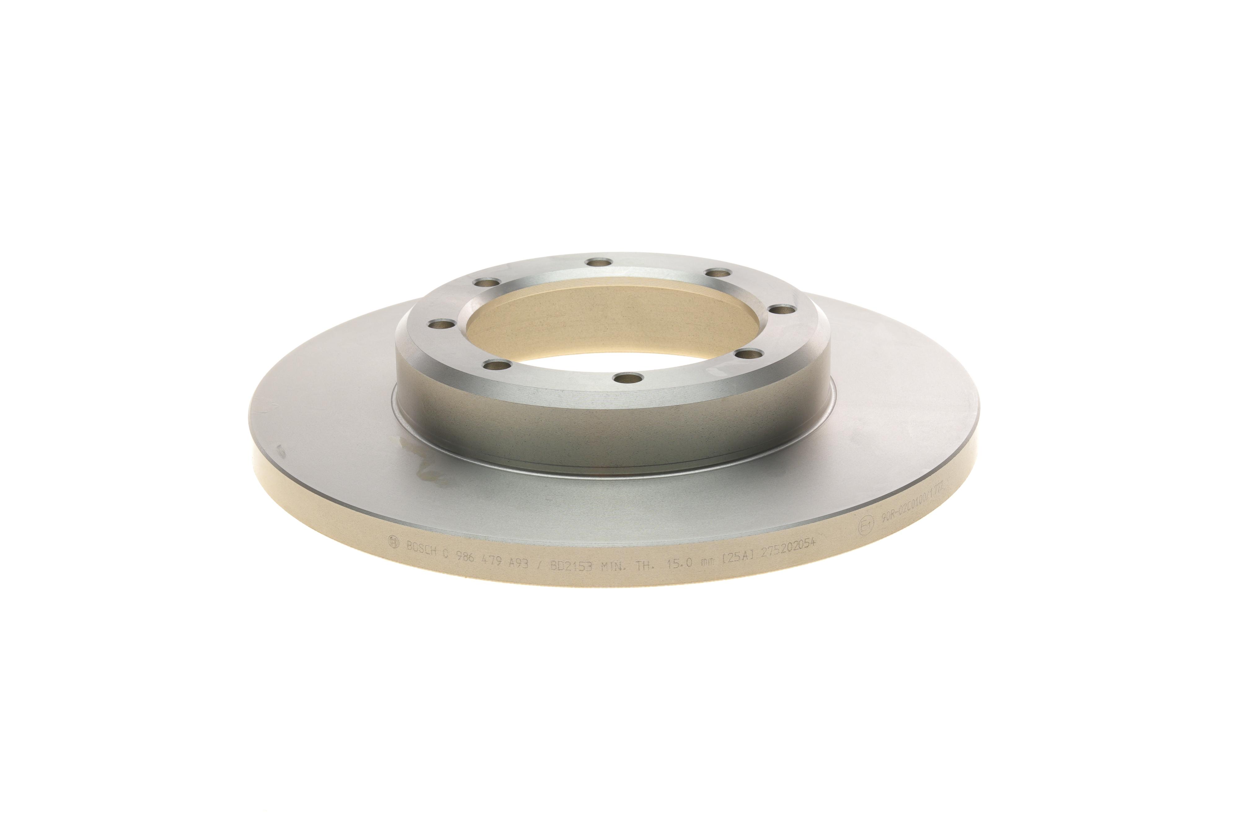 Диск гальмівний (задній) Renault Master 2.3dCi 10- (302x18) (спарка)