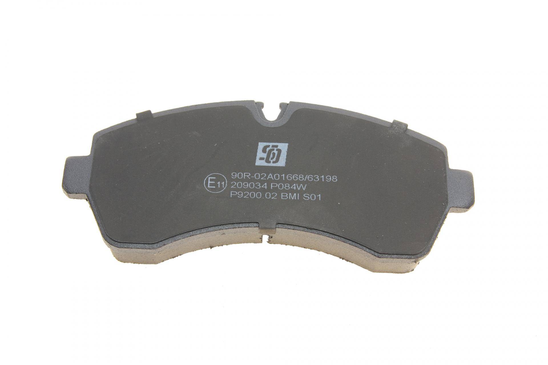 Колодки гальмівні (передні) MB Sprinter (906) 508-519CDI 06-