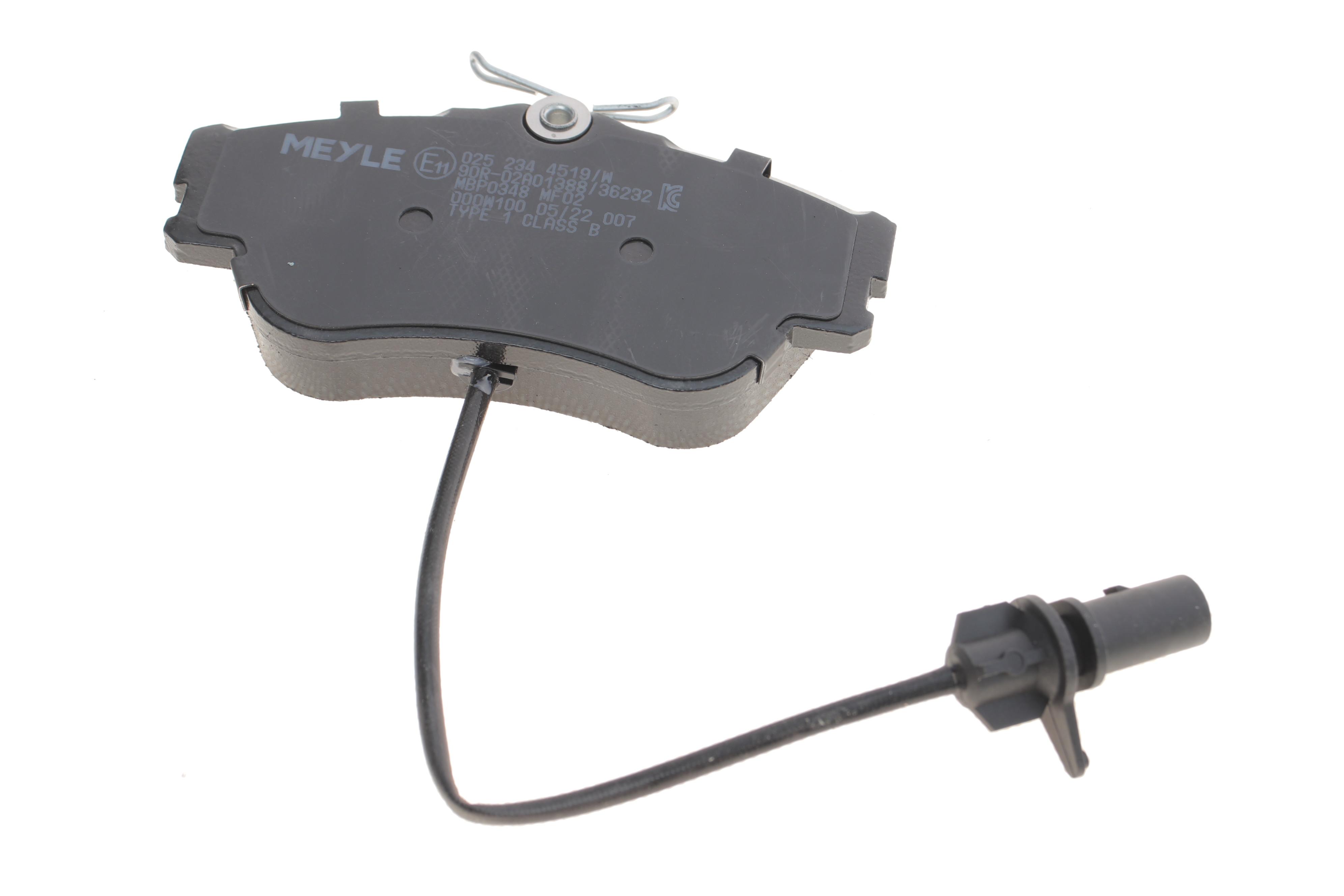 Колодки гальмівні (передні) VW T4 1.9-2.5TDI (TRW) (з датчиком)