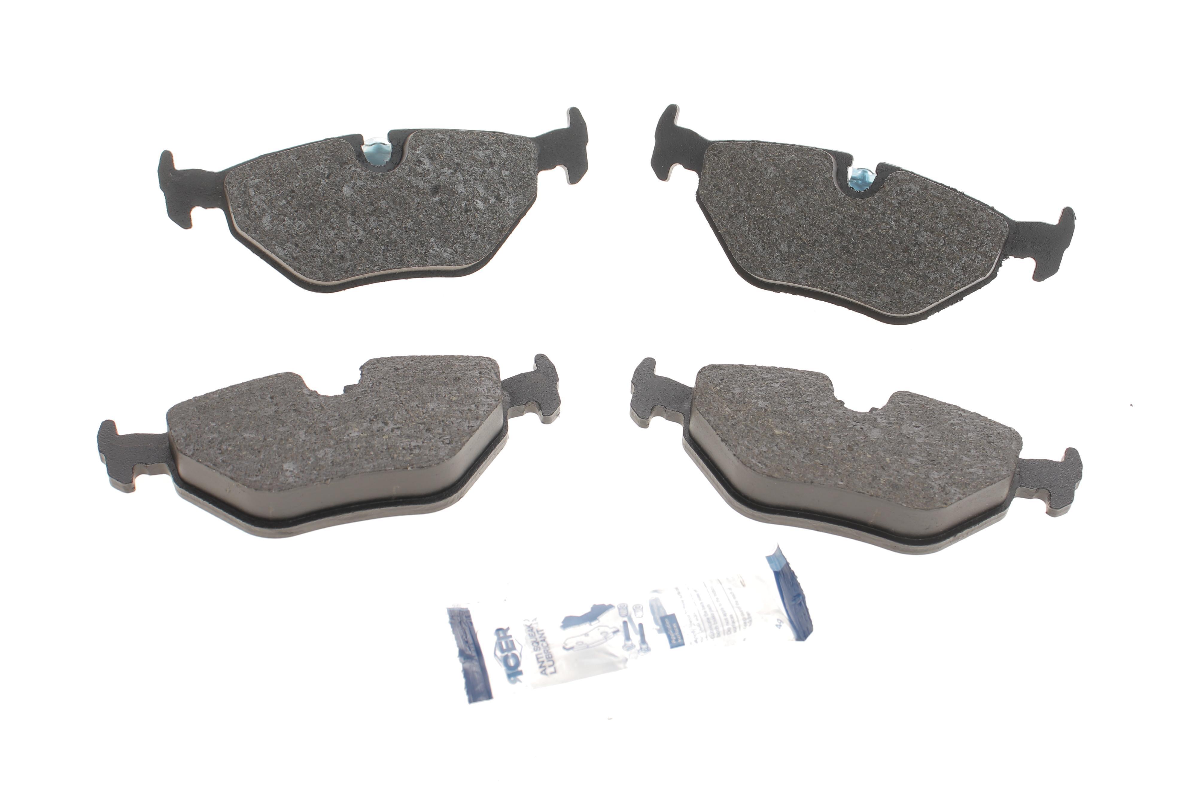 Колодки гальмівні (задні) BMW 5 (E39) 95-04