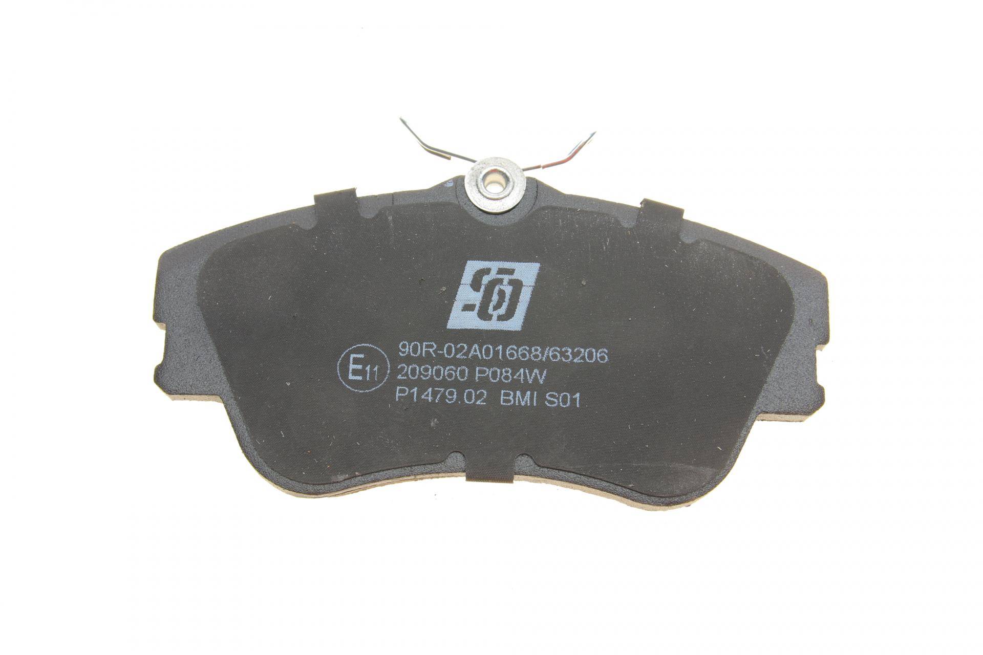 Колодки гальмівні (передні) VW T4 90-03 R15