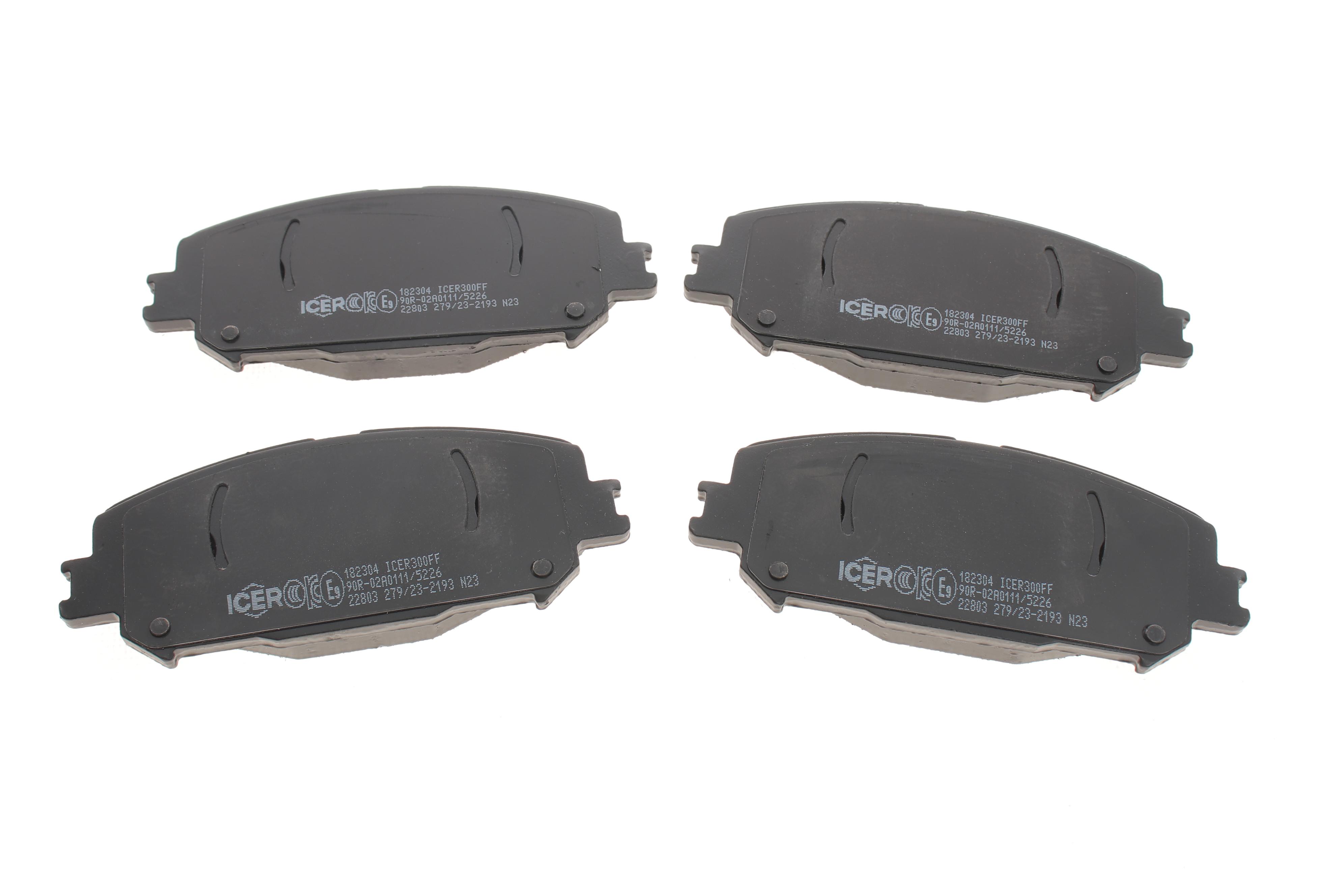 Колодки гальмівні (передні) Renault Scenic IV 16-/Megane IV 15-/Espace V 15-