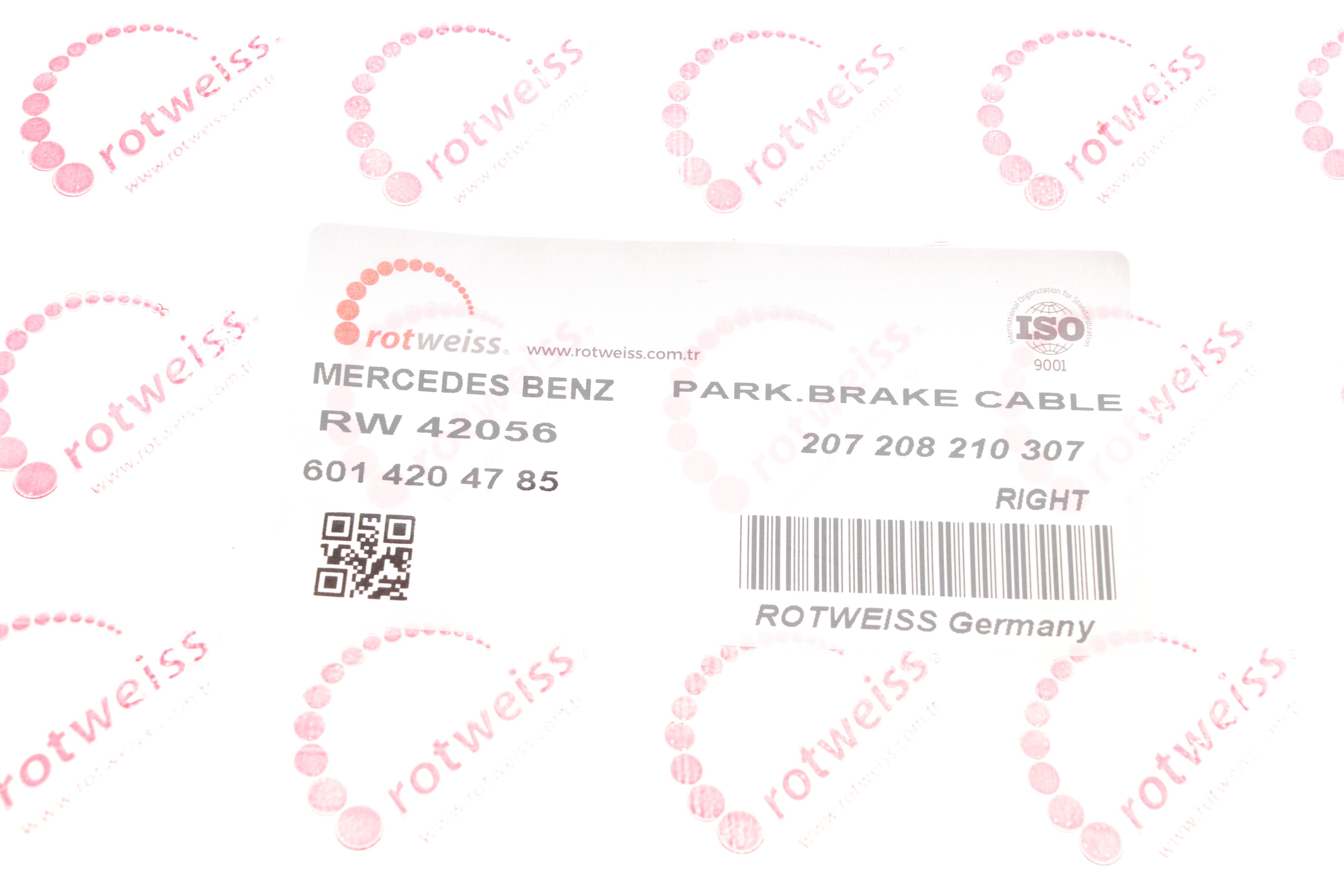 Трос ручника (задній) (R) DB 208-310 (6014204785)