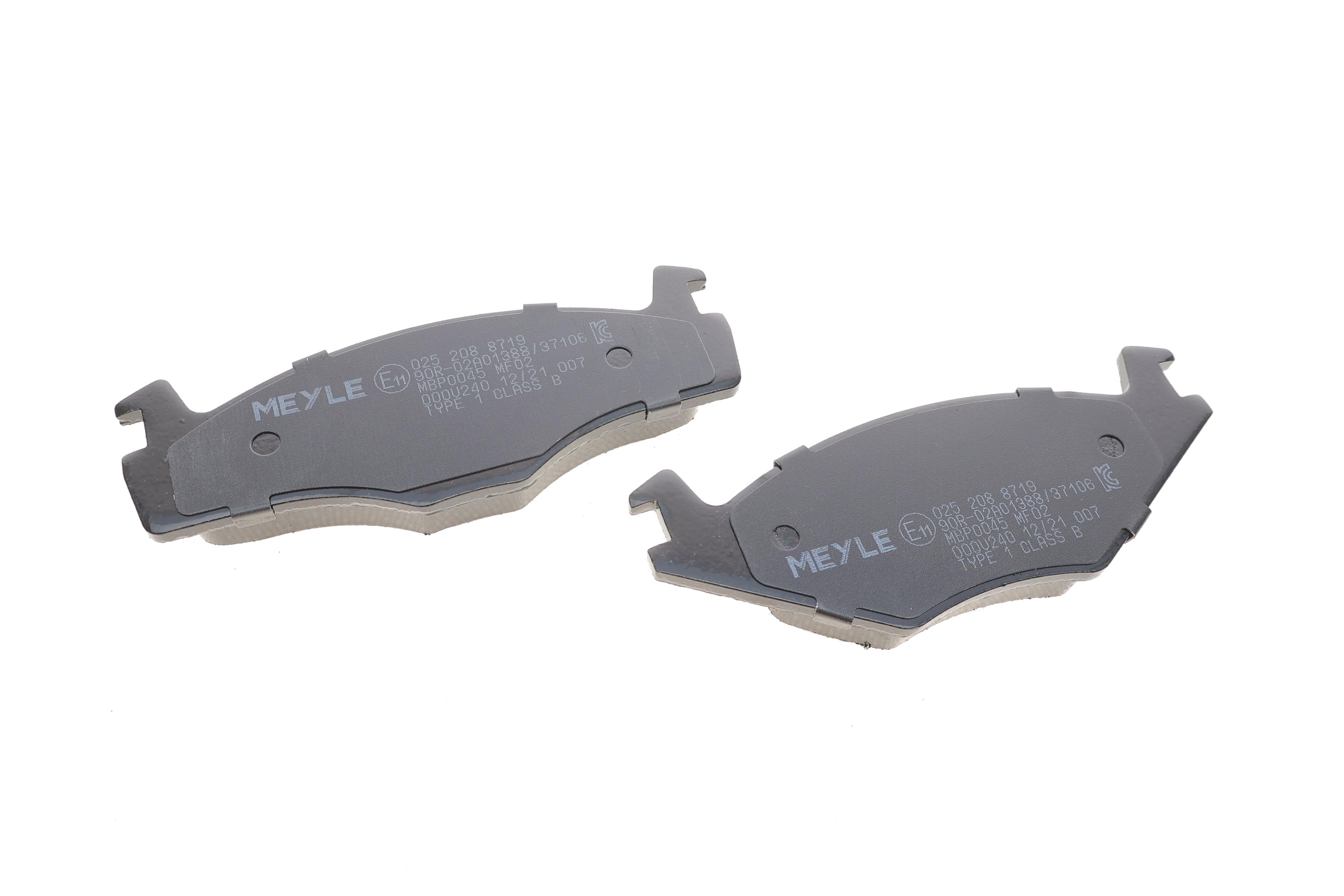 Колодки гальмівні (передні) Seat Cordoba/Ibiza II/VW Golf/Jetta II /Passat/Polo 1.3-2.2 0. 76-99