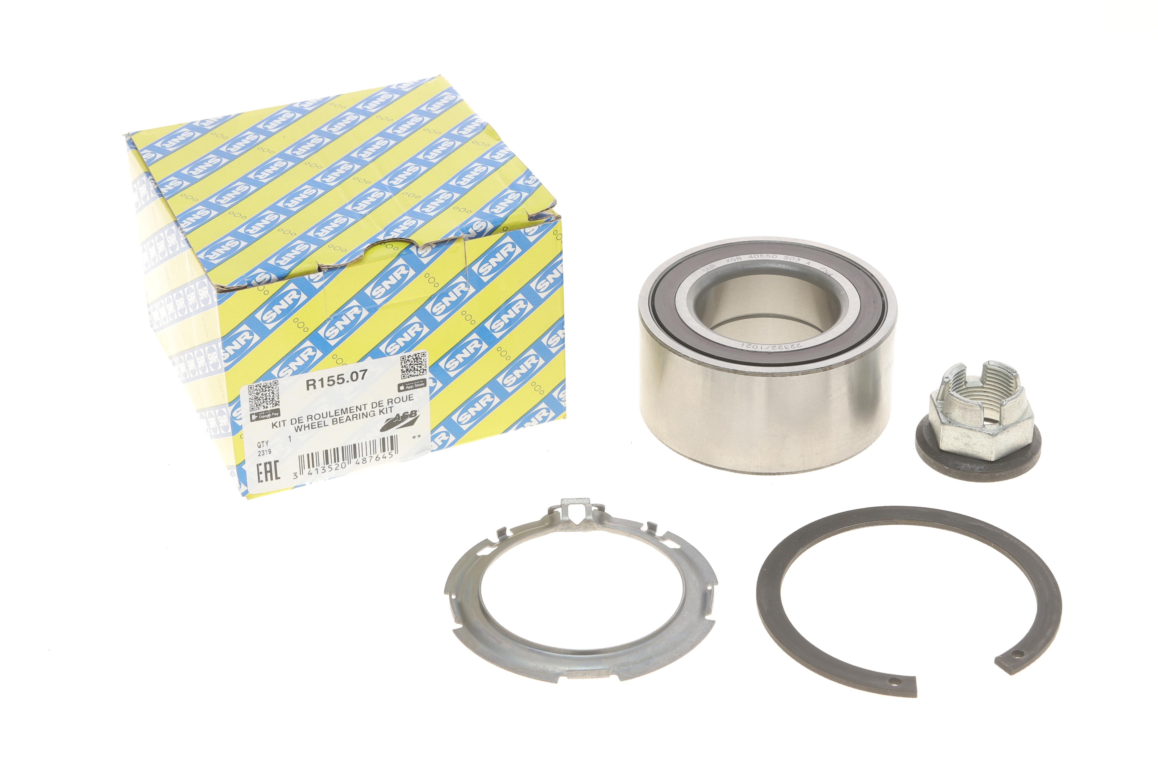 Підшипник маточини (передньої) Renault Kangoo 08- (45x83x39) (+ABS) R15/16