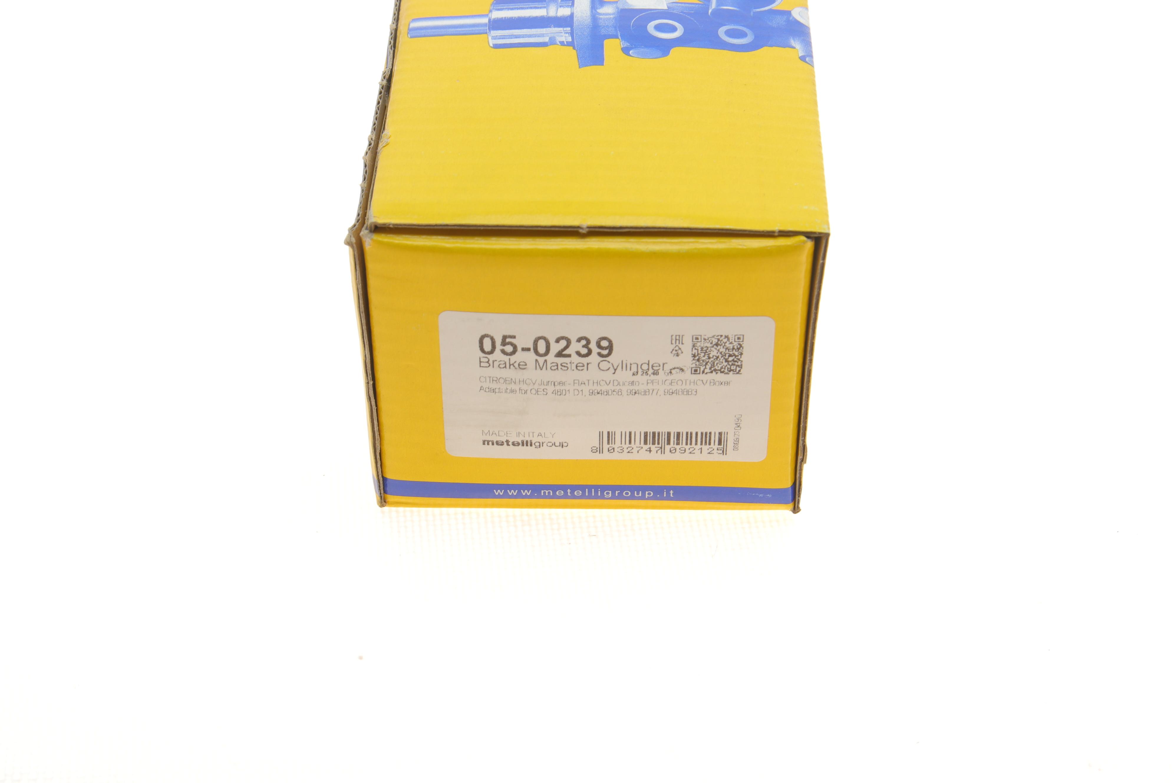 Циліндр гальмівний (головний) Citroen Jumper/Fiat Ducato/Peugeot Boxer 94-