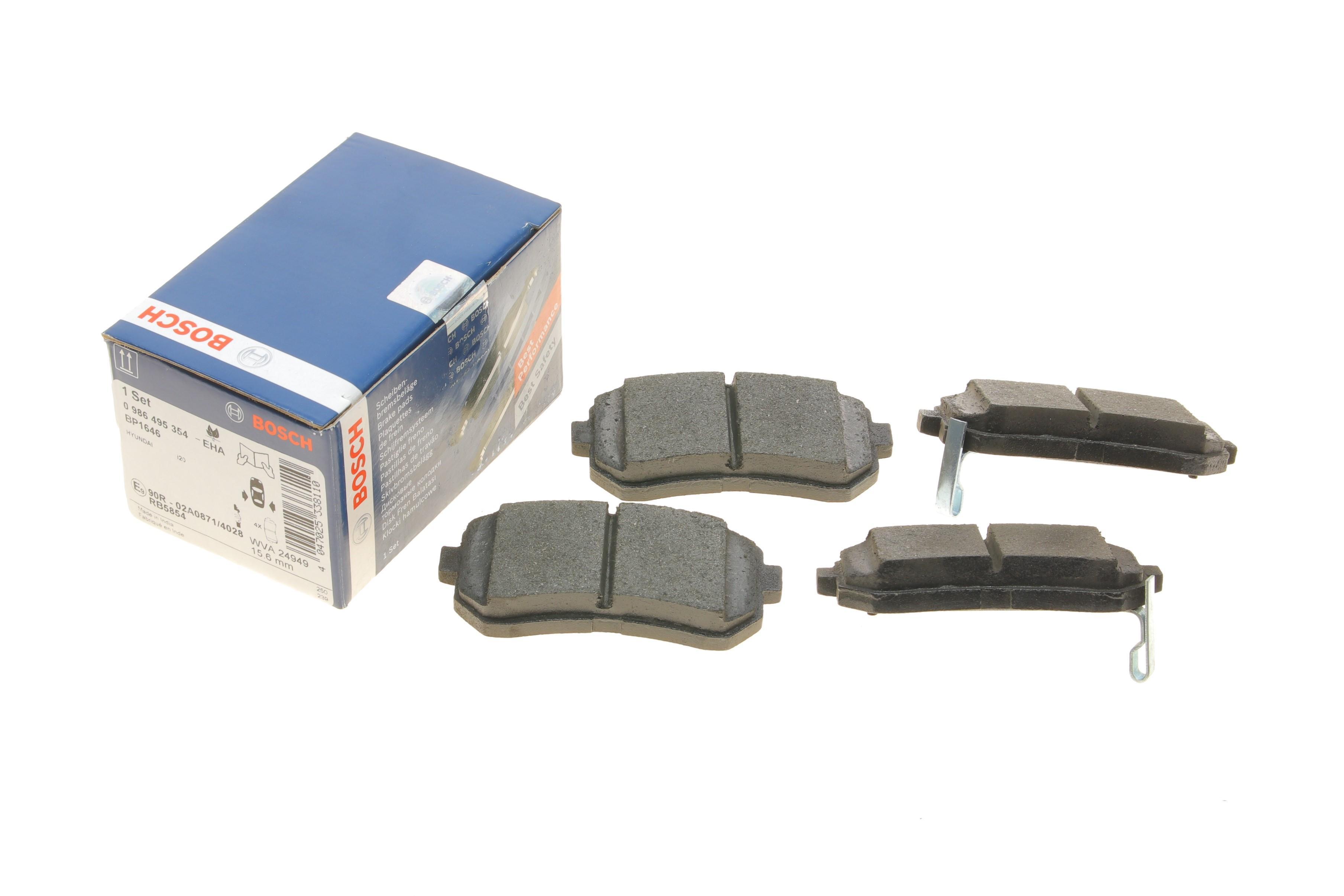 Колодки гальмівні (задні) Hyundai Accent/I20/I30/Ix35/Sonata/Kia Ceed/Rio/Sportage 1.2-3.3 05-