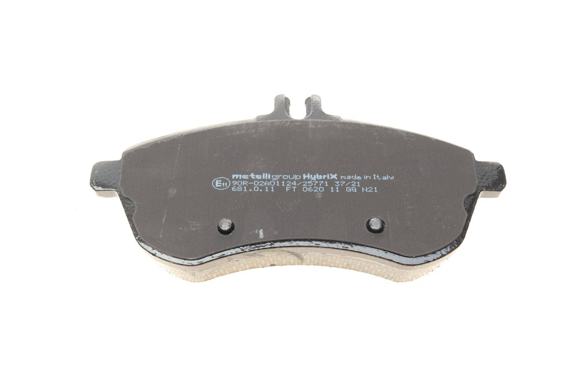 Колодки гальмівні (передні) MB C-class (W204/W205) 07-/E-class (W212) 09-16/SLK (R172) 11-