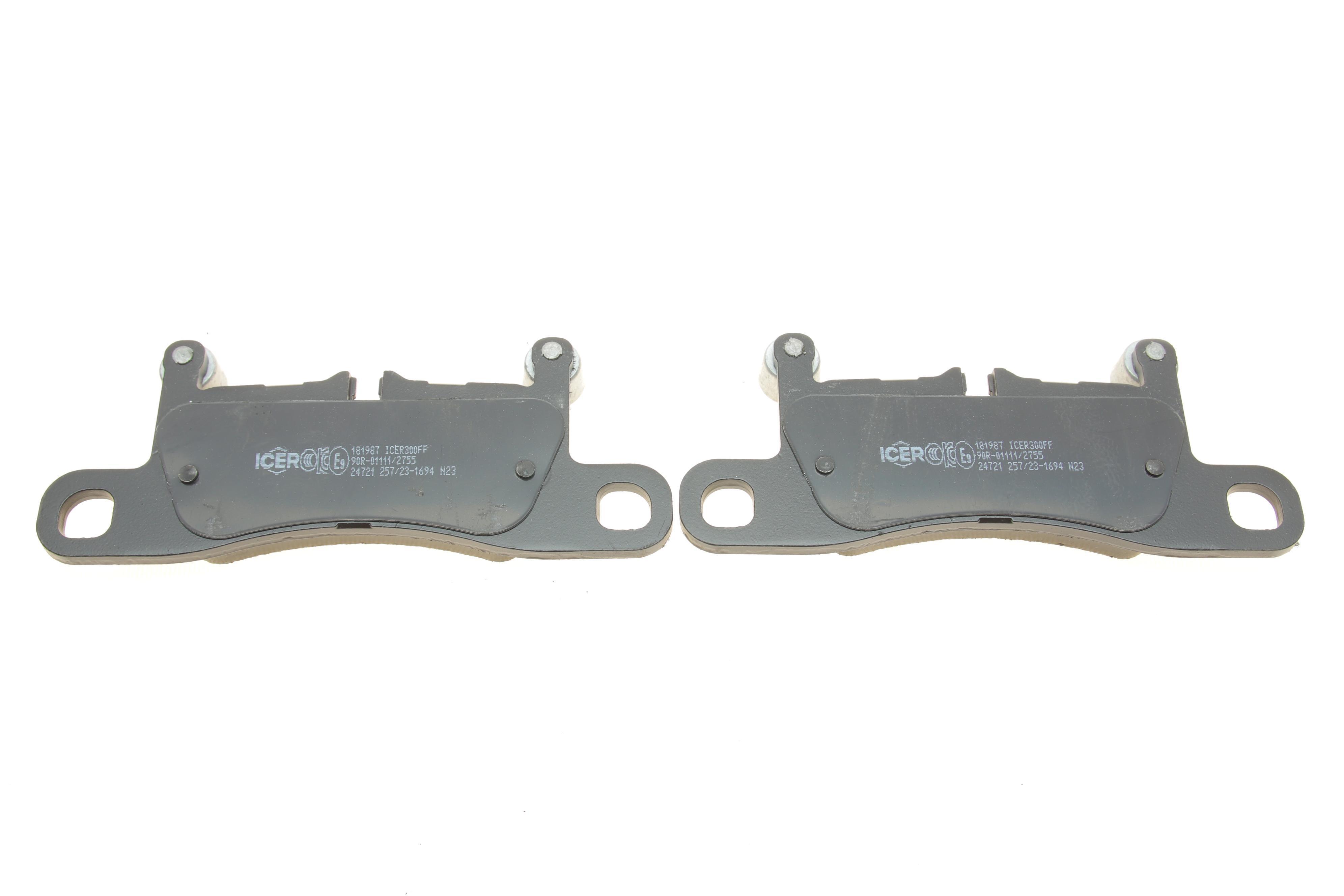 Колодки гальмівні (задні) Porsche Cayenne/VW Touareg 10-