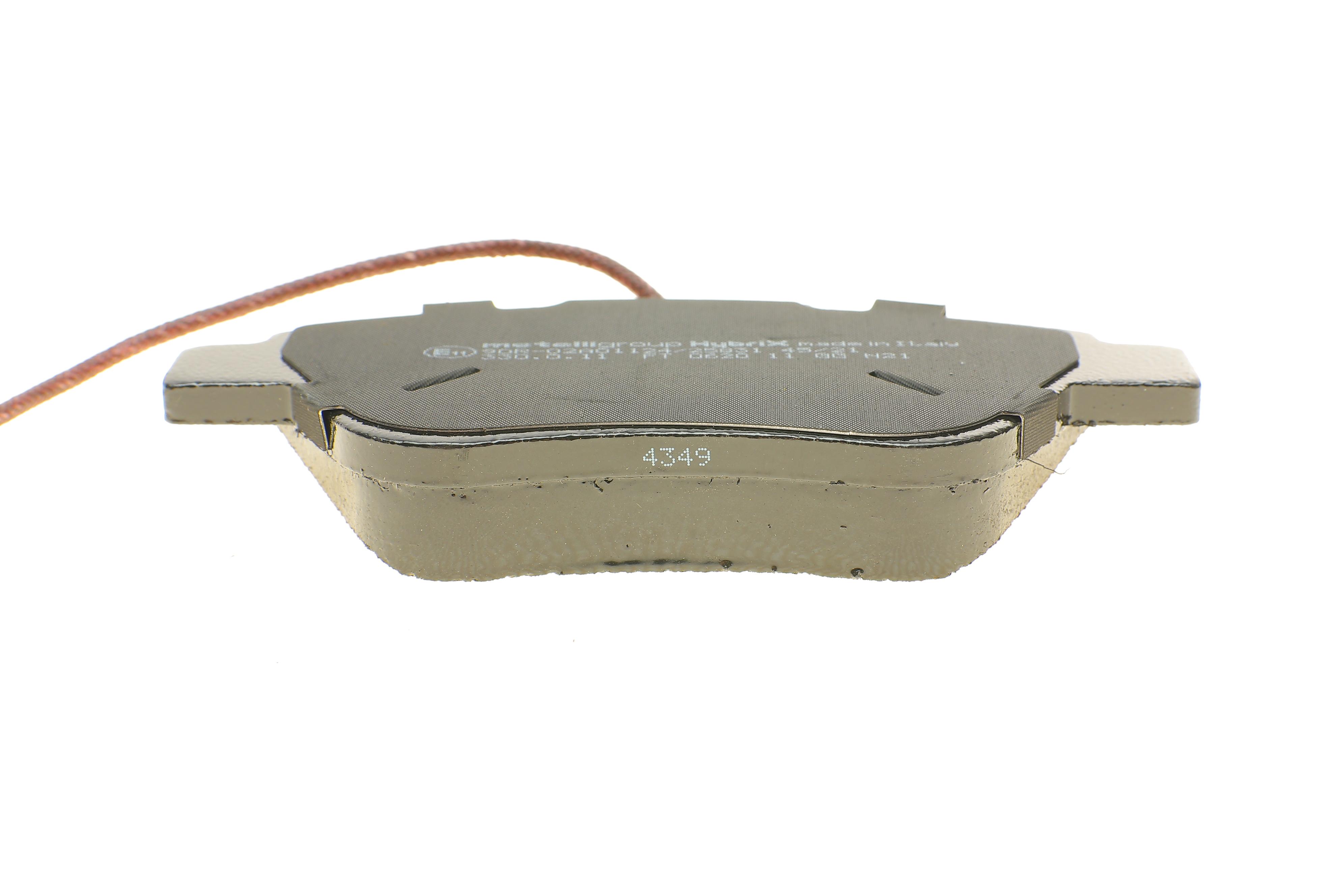 Колодки гальмівні (передні) Citroen Nemo 10-/Peugeot Bipper/Fiat 500/500C 08-/Punto 12- (+датчики)