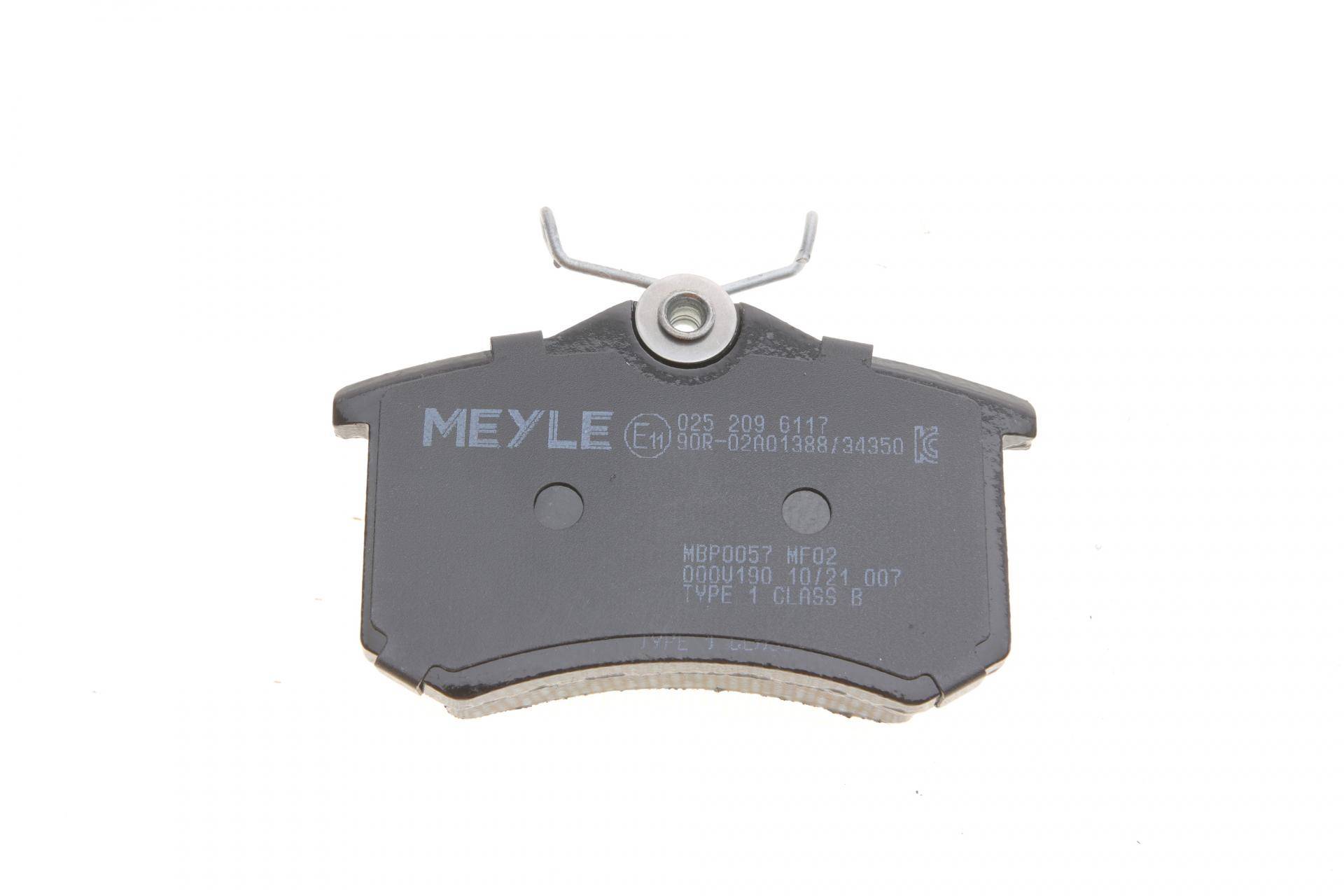 Колодки гальмівні (задні) VW Caddy III 04-/Peugeot 308 07-/Citroen C4 04- (87.1x52.8x17.2)