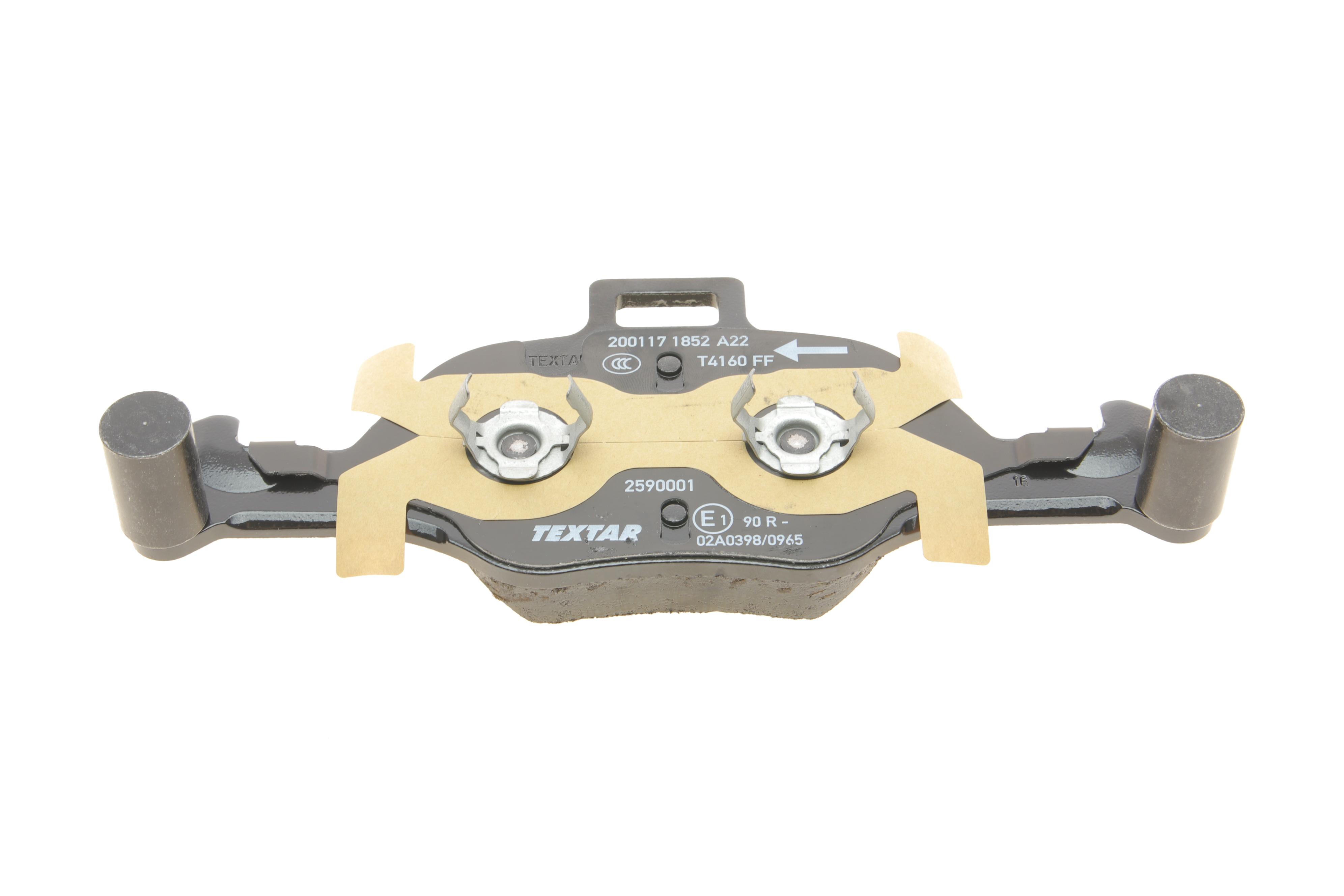 Колодки гальмівні (передні) BMW 5 (G30) 530/540i 16- (Teves)