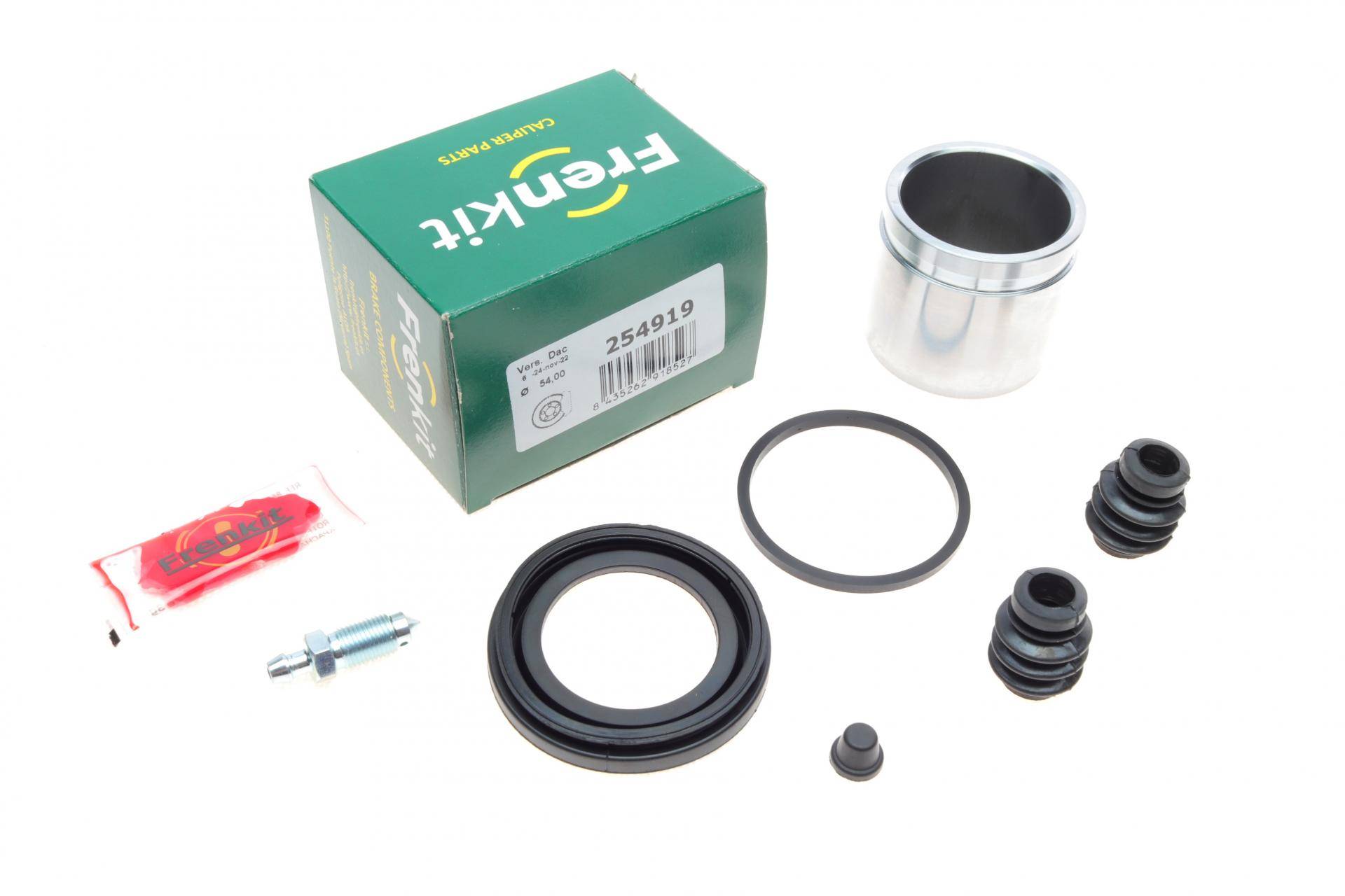 Ремкомплект супорта (переднього) Daewoo Lacetti 04-(d=54mm) (+поршень) (Dac)