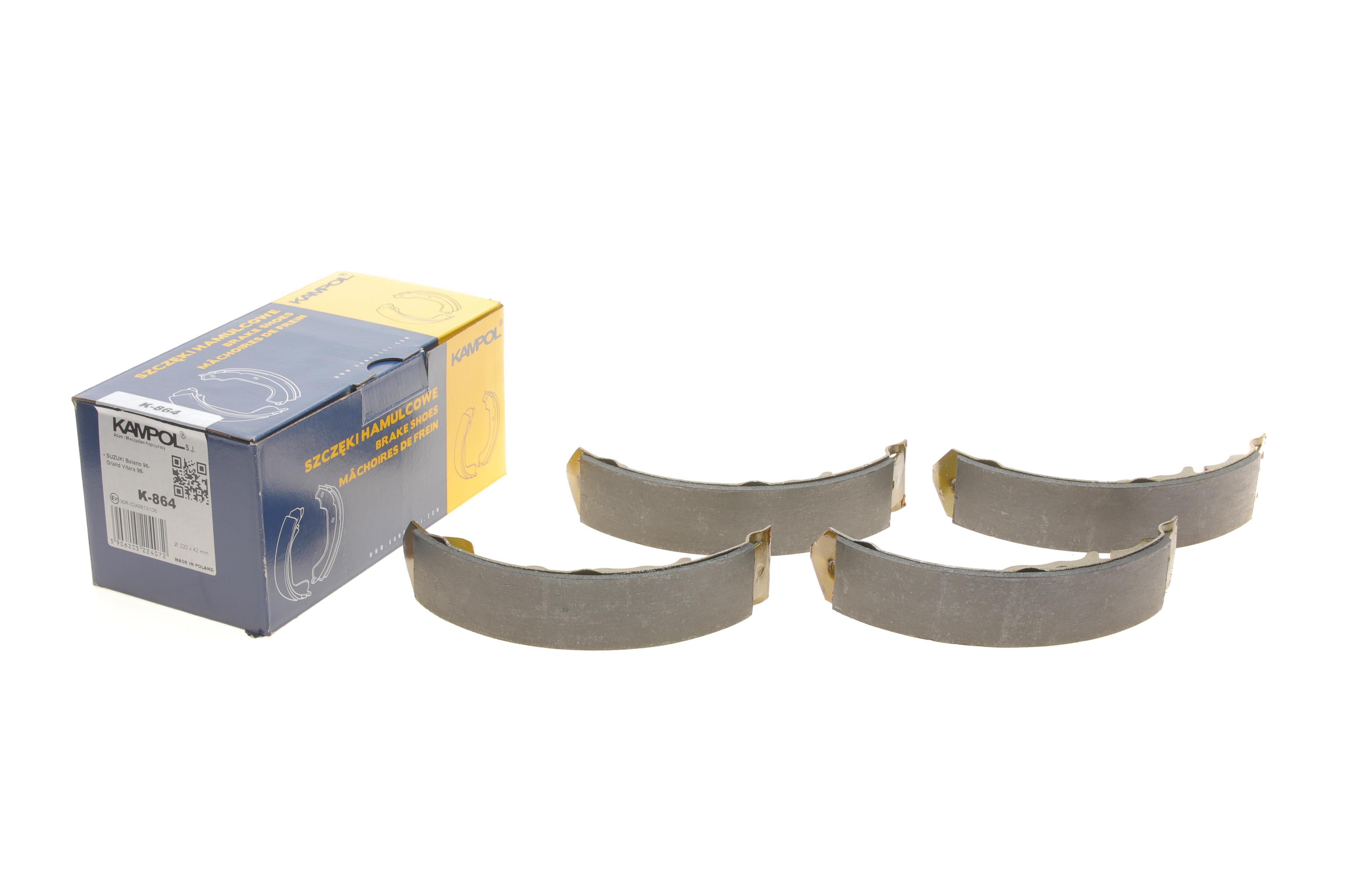 Колодки гальмівні (задні) Suzuki Vitara 96- (барабанні) (220x41.5)