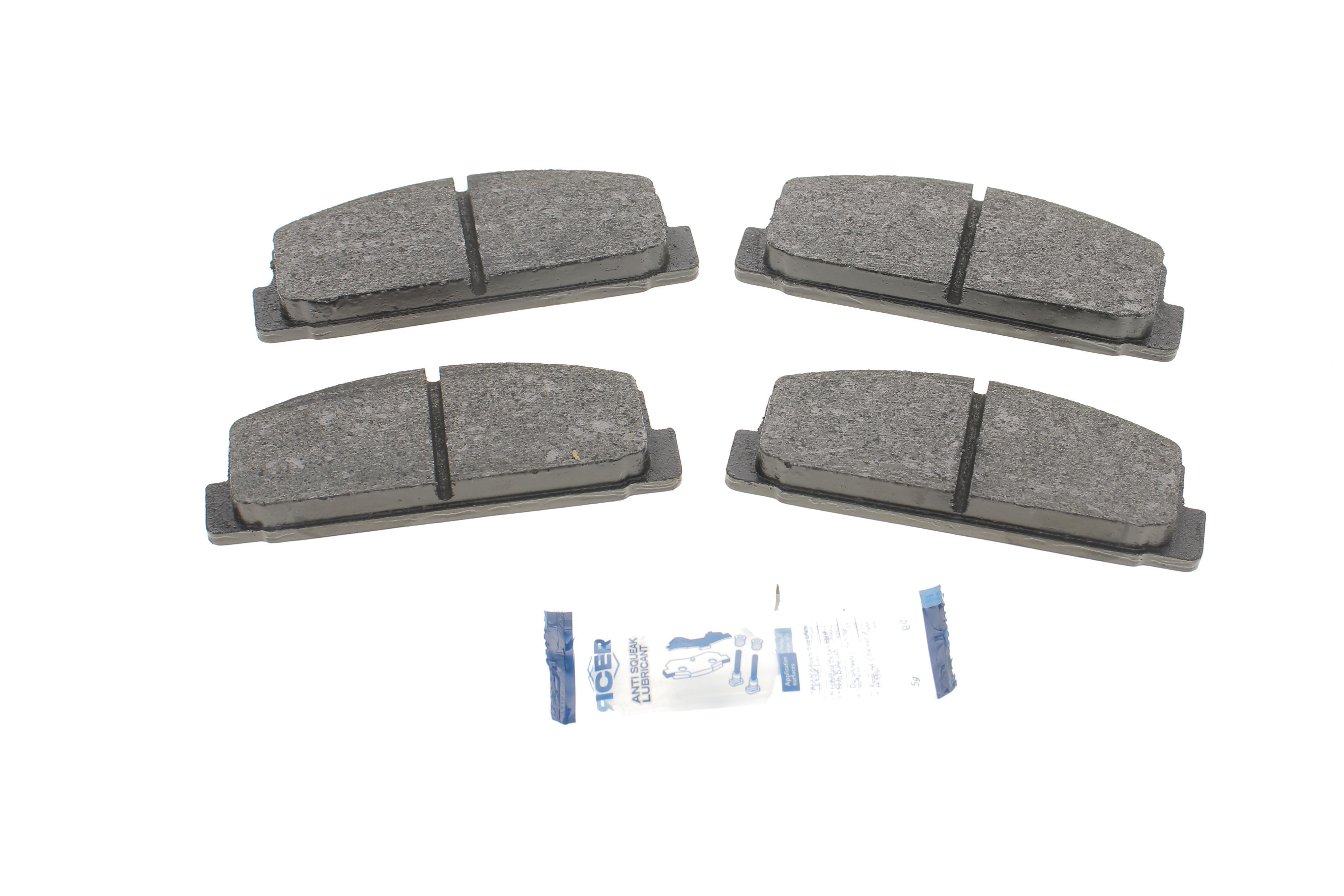 Колодки гальмівні (задні) Mazda 6 02-13/Mazda 323 91-04/626 III/V/RX-7 84-02