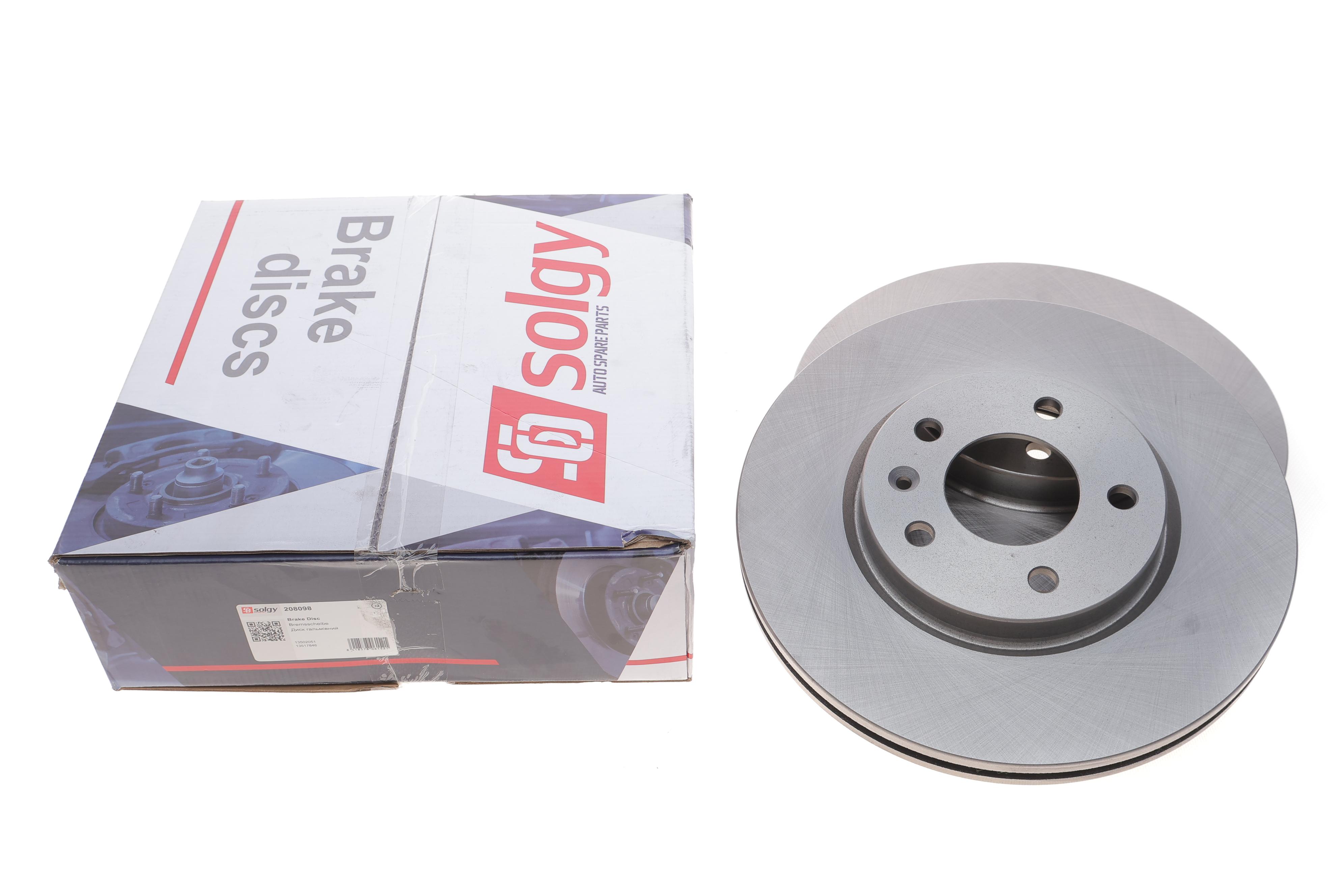 Диск гальмівний (передній) Opel Astra J 09- (300x26)