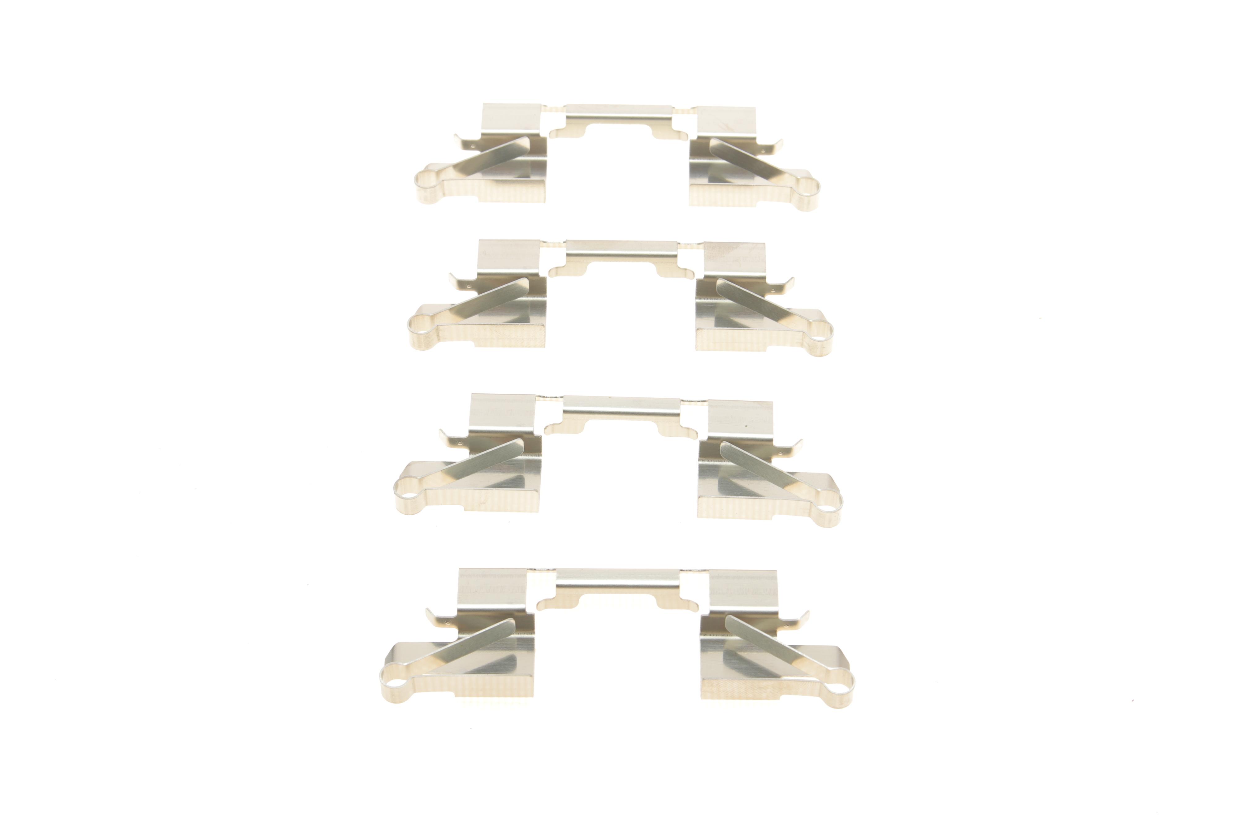 Планка супорта (переднього) прижимна (к-кт) Mitsubishi L200 05-/Nissan Leaf 10- (Tokico)