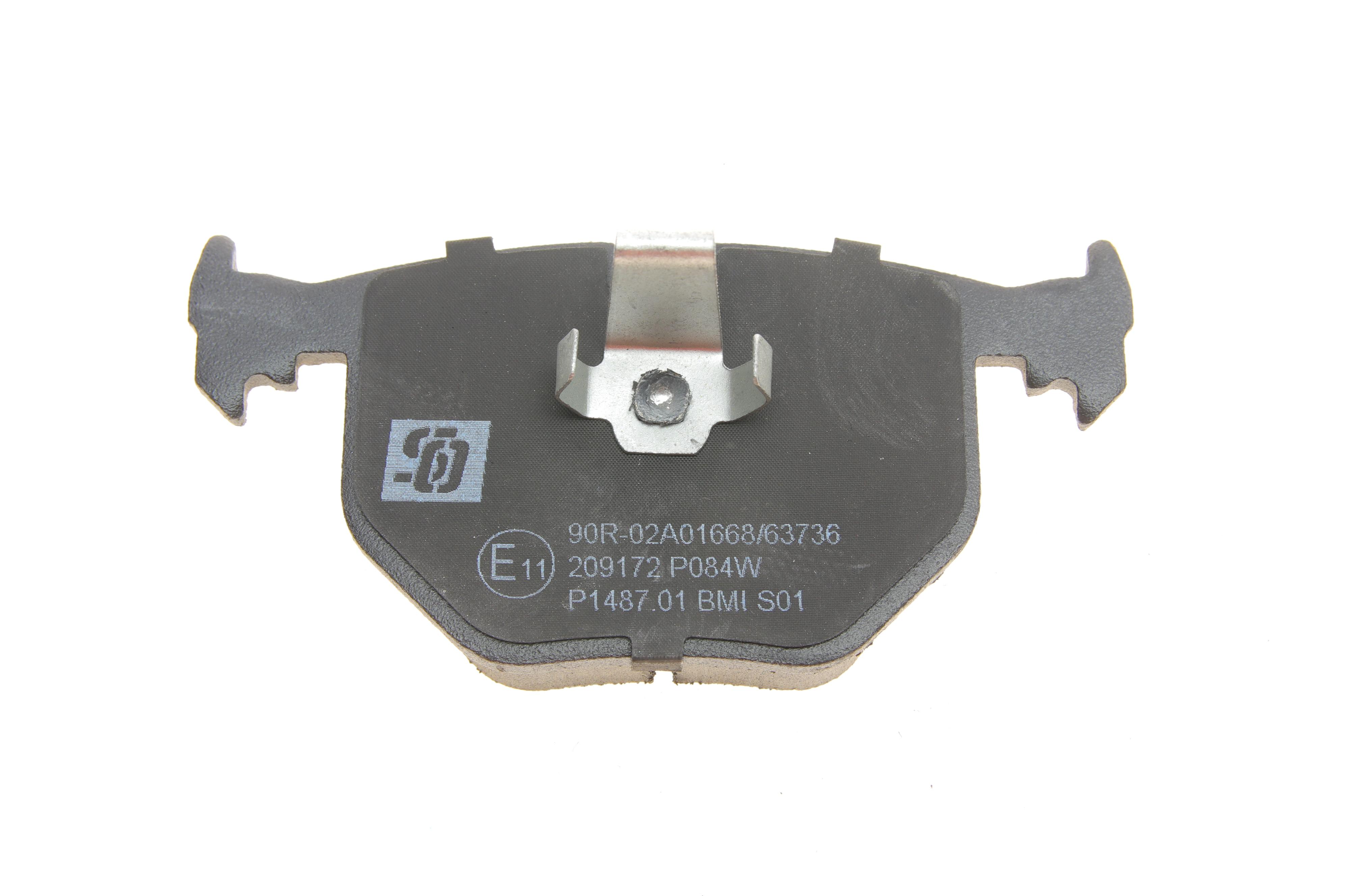 Колодки гальмівні (задні) BMW 3 (E46)/5 (E39)/7 (E38)/X3 (E83)/X5 (E53) 94-