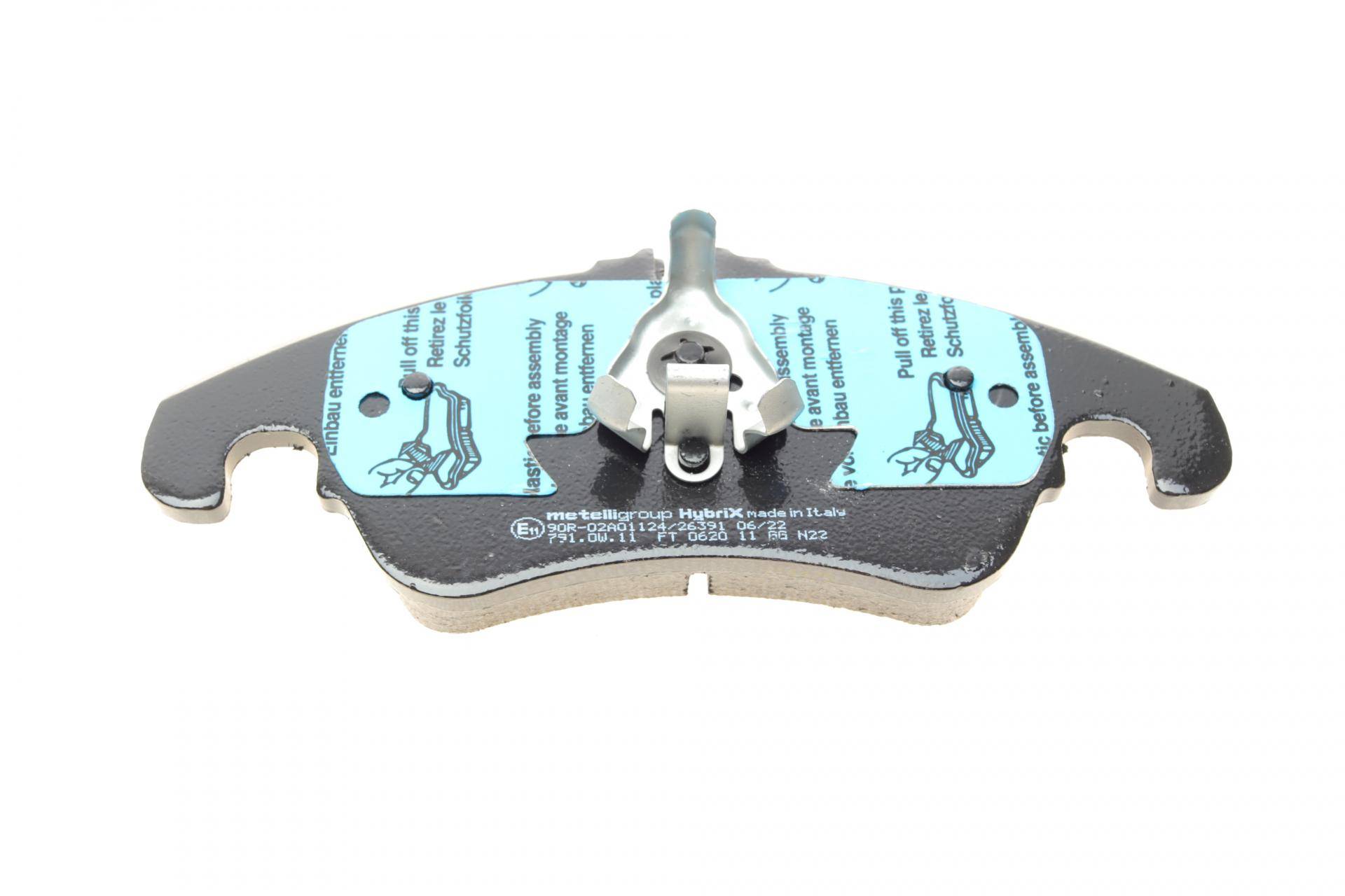 Колодки гальмівні (передні) Audi A4 07-18/A5 07-/Q5 13-17 (+датчик)