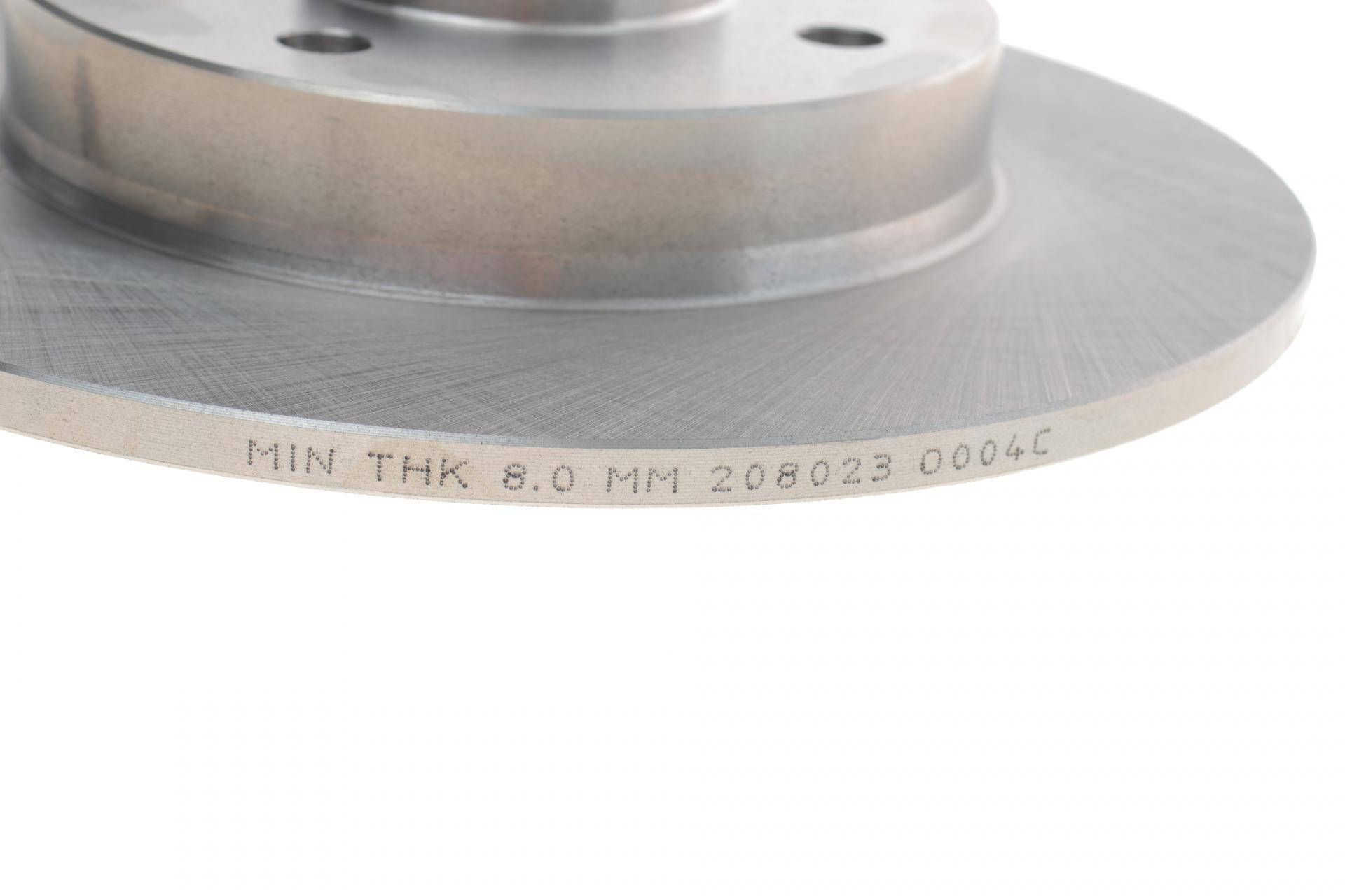 Диск гальмівний (задній) Citroen C4/Peugeot 307 05- (249x9) (+ABS) (з підшипником) (d=25)