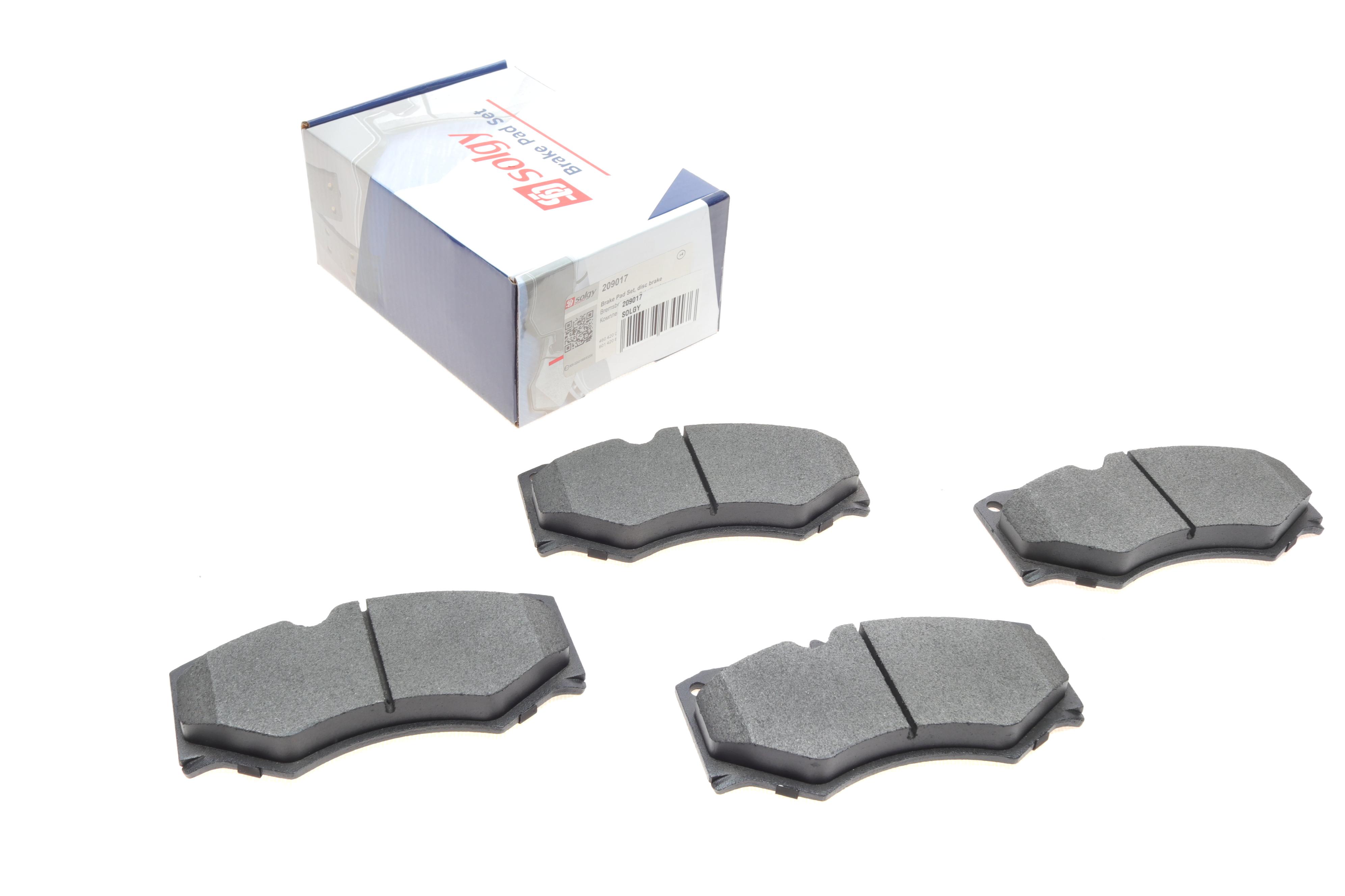 Колодки гальмівні (передні) MB 207-410D