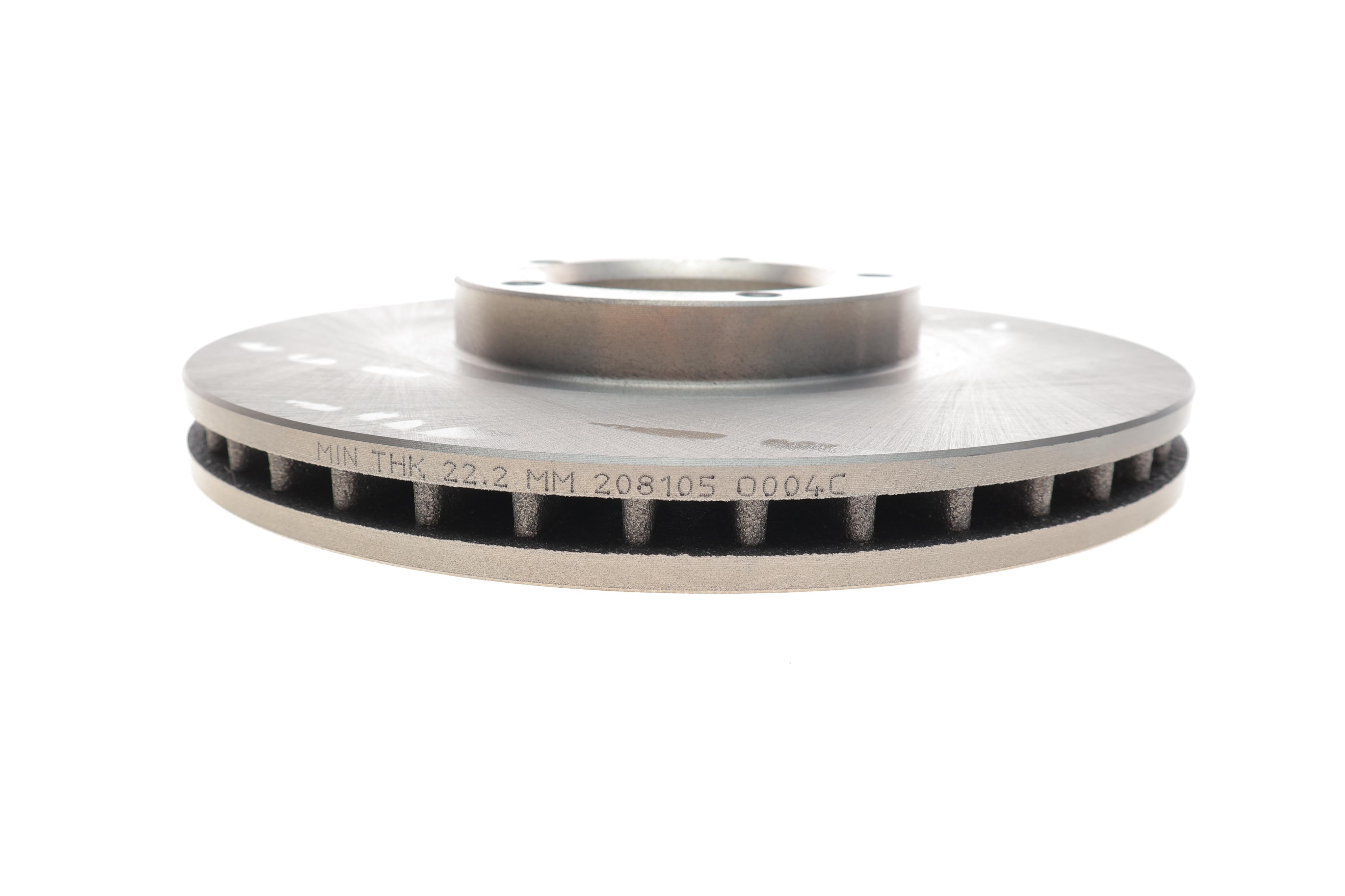 Диск гальмівний (передній) Ford Transit 91-00 T12" (254x24.2)