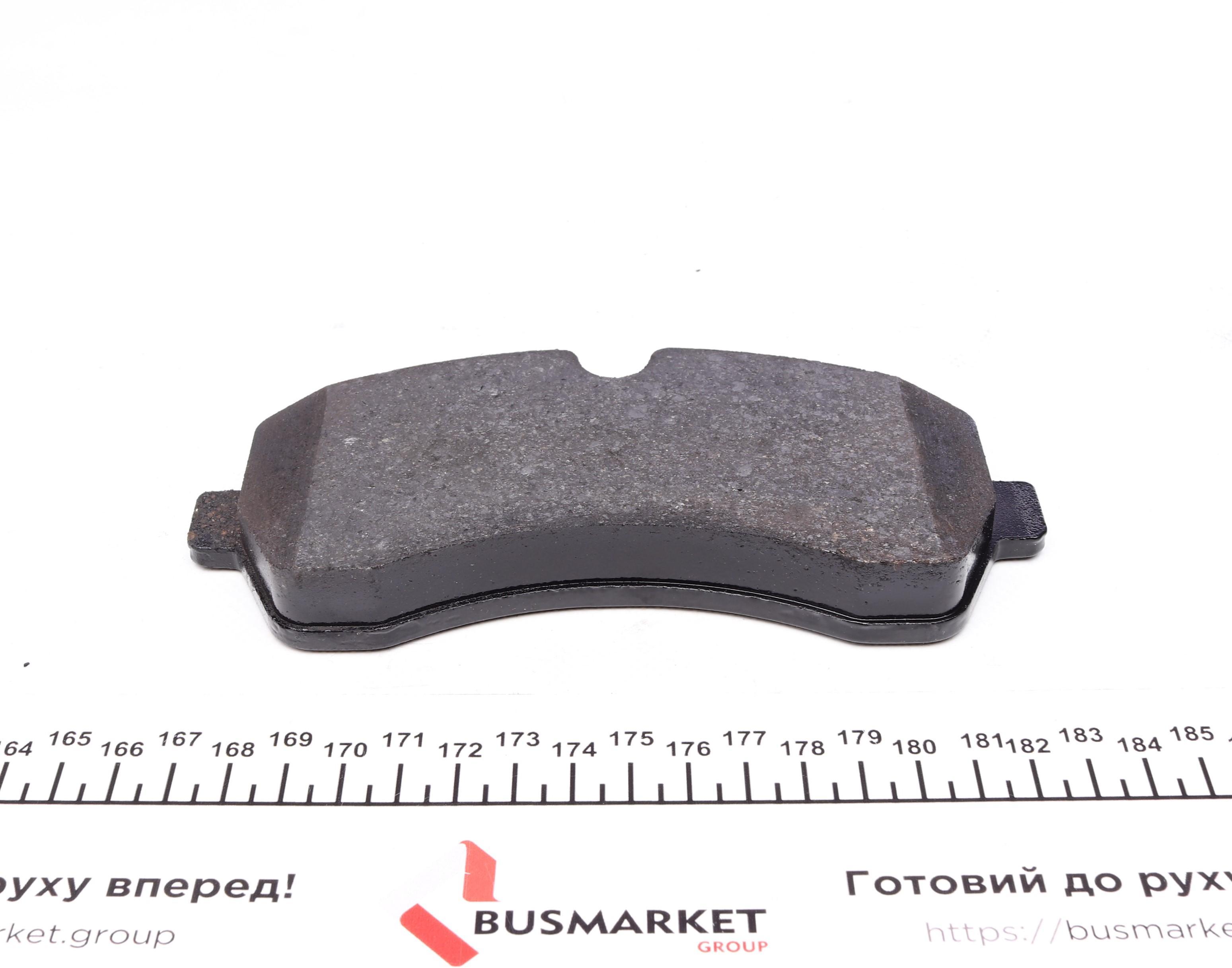 Колодки гальмівні (передні) MB Sprinter 509-515CDI/VW Crafter 30-50 06- (спарка)