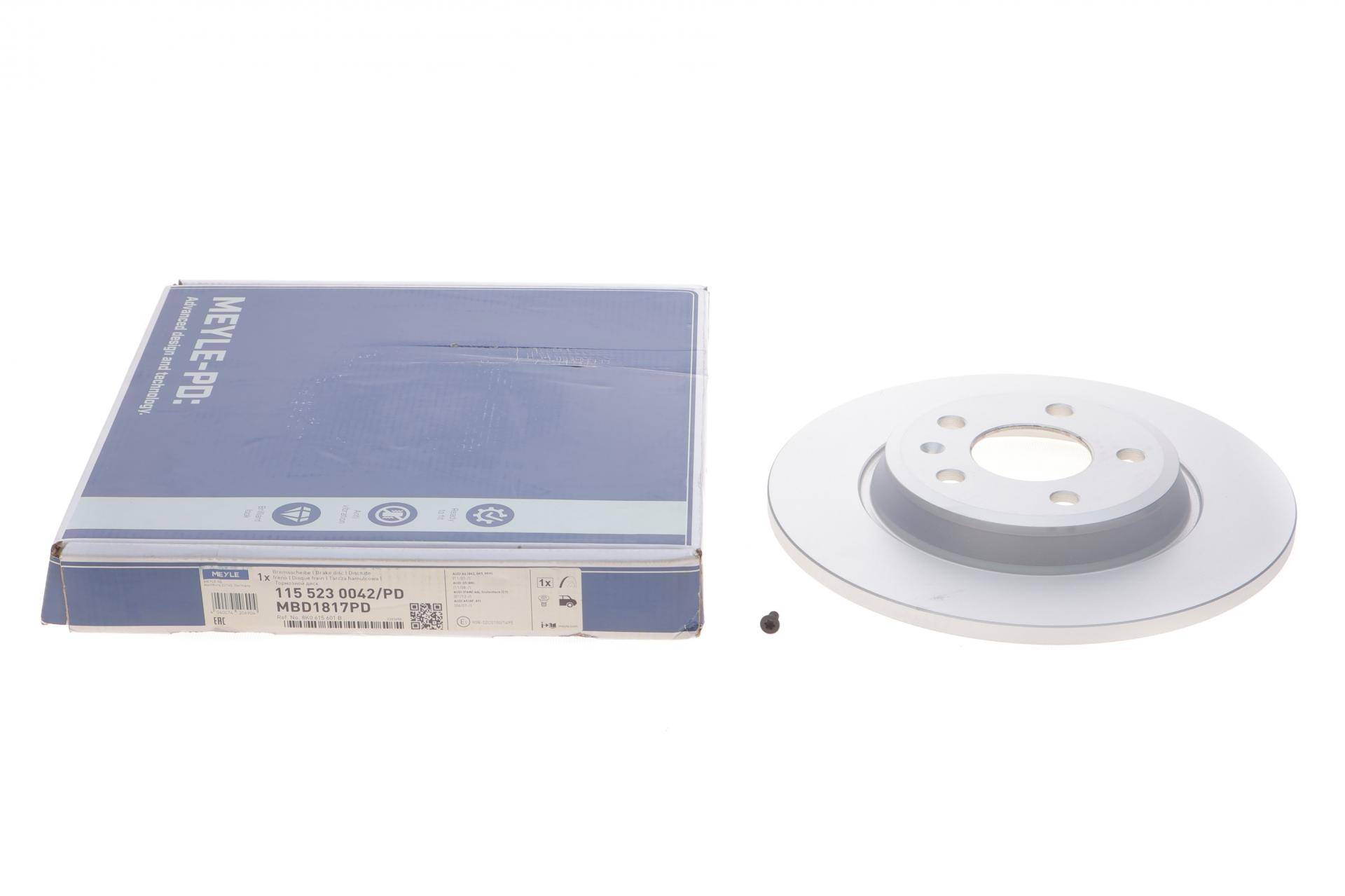 Диск гальмівний (задній) Audi A4/A5/A6/A7/Q5/VW Golf/Touran 11- (300x12)