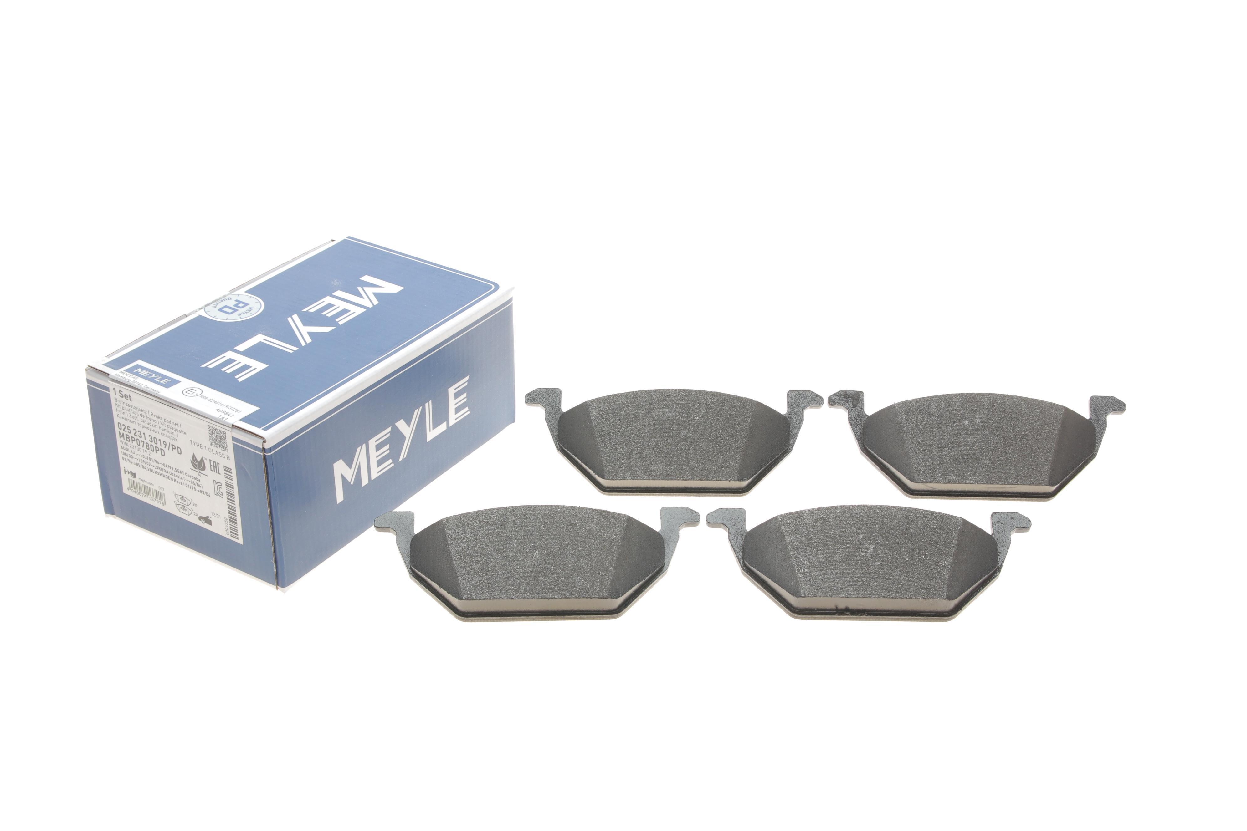 Колодки гальмівні (передні) VW Caddy 03- (ушки вверх)