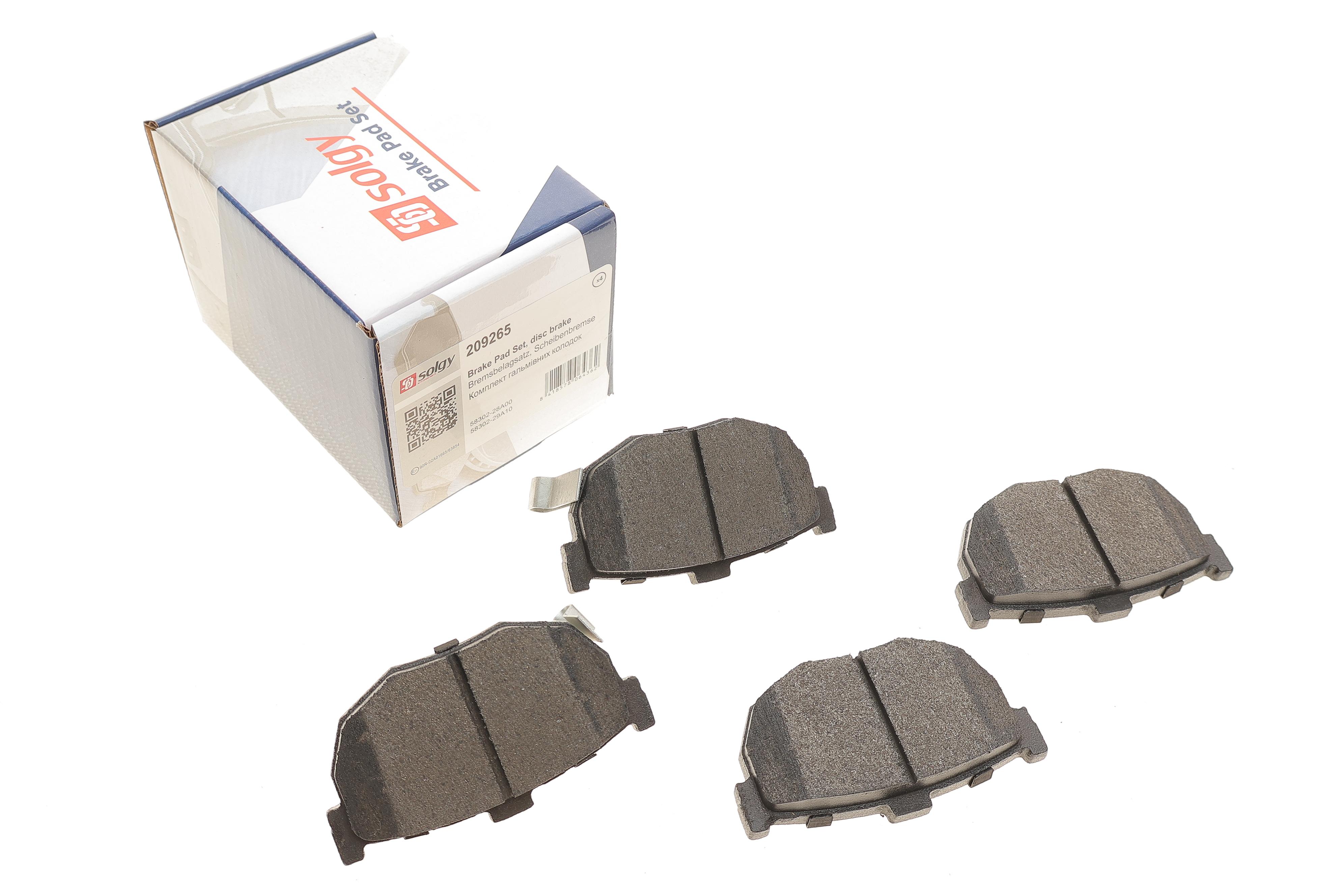 Колодки гальмівні (задні) Hyundai Elantra 00-06/Coupe 96-09/Kia Cerato 04-/Nissan Maxima 88-94