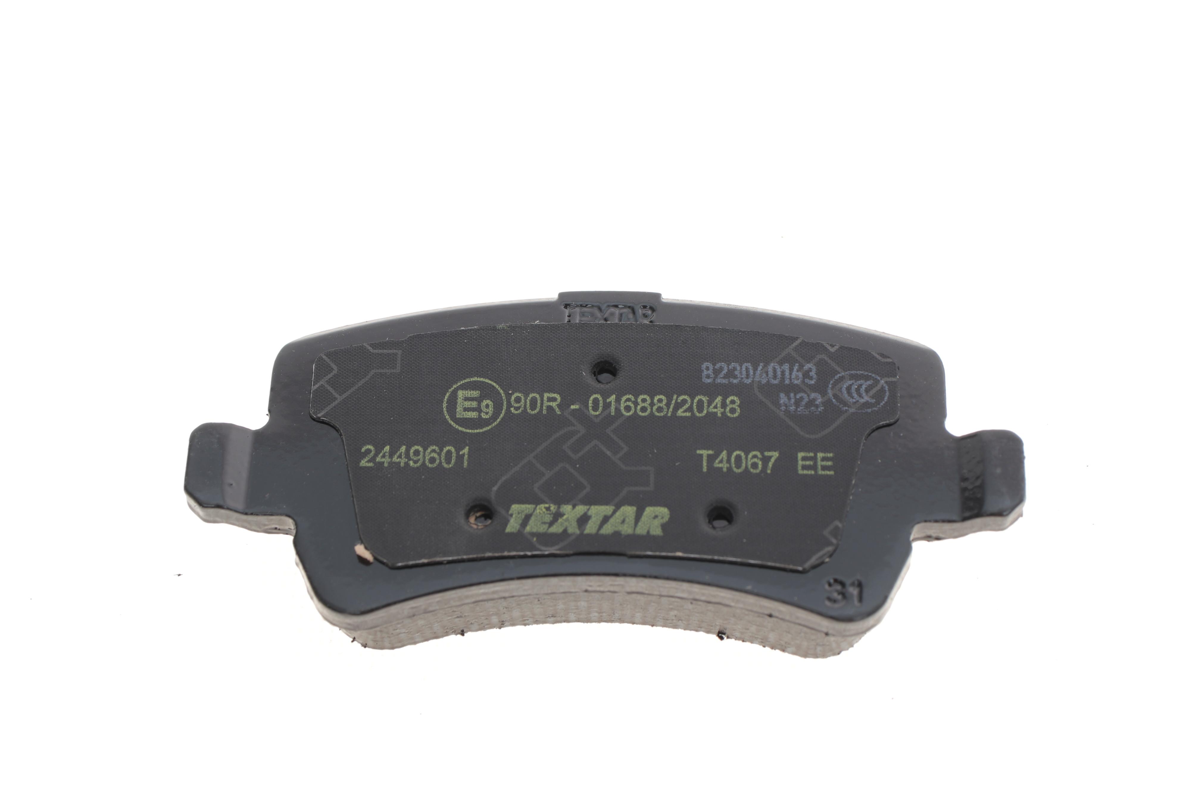 Колодки гальмівні (задні) Land Rover Range Rover 11-/Volvo S80/V70 06- (TRW) Q+