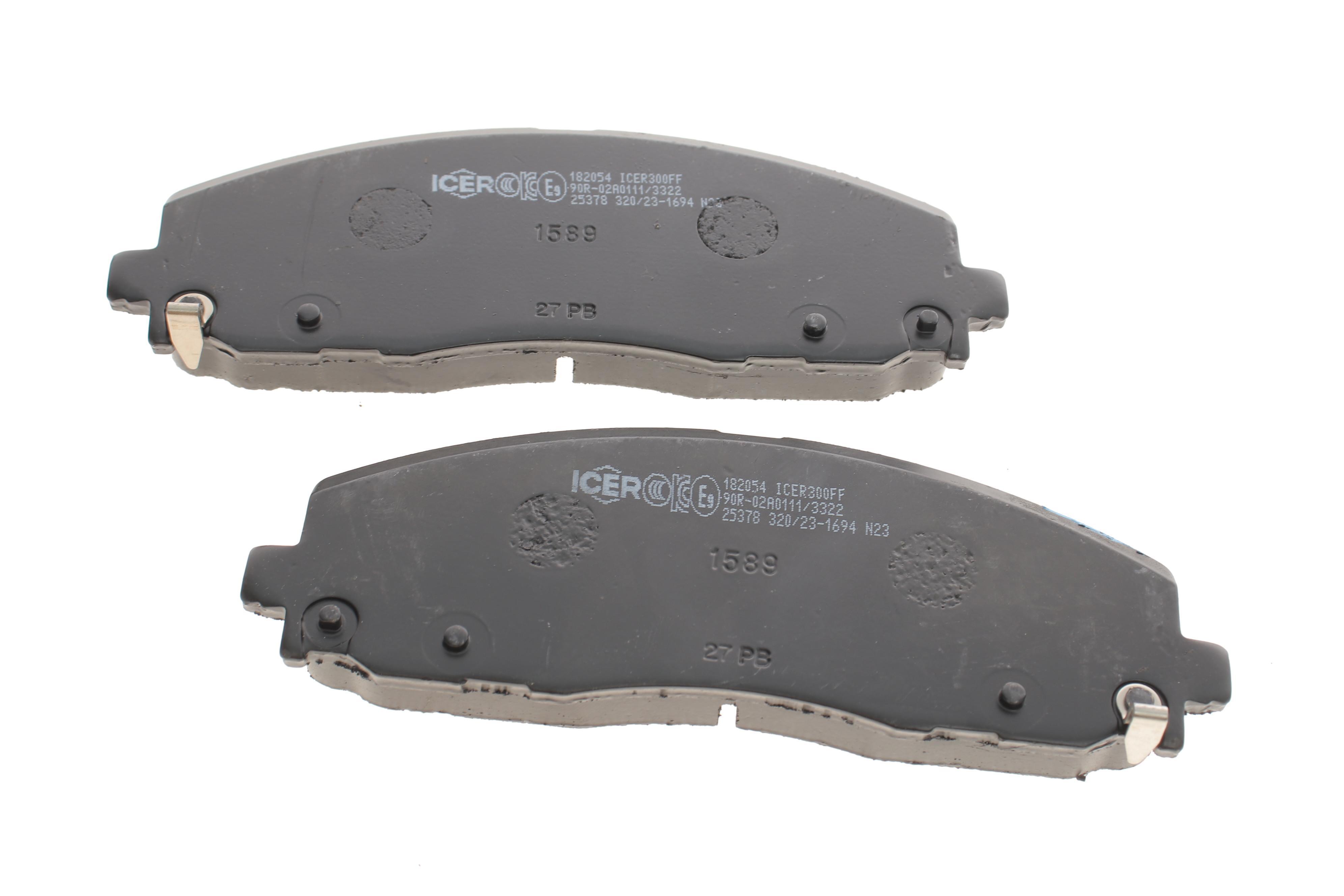 Колодки гальмівні (передні) Chrysler Grand Voyager/Dodge Journey/Caravan 07-/Fiat Freemont 11-