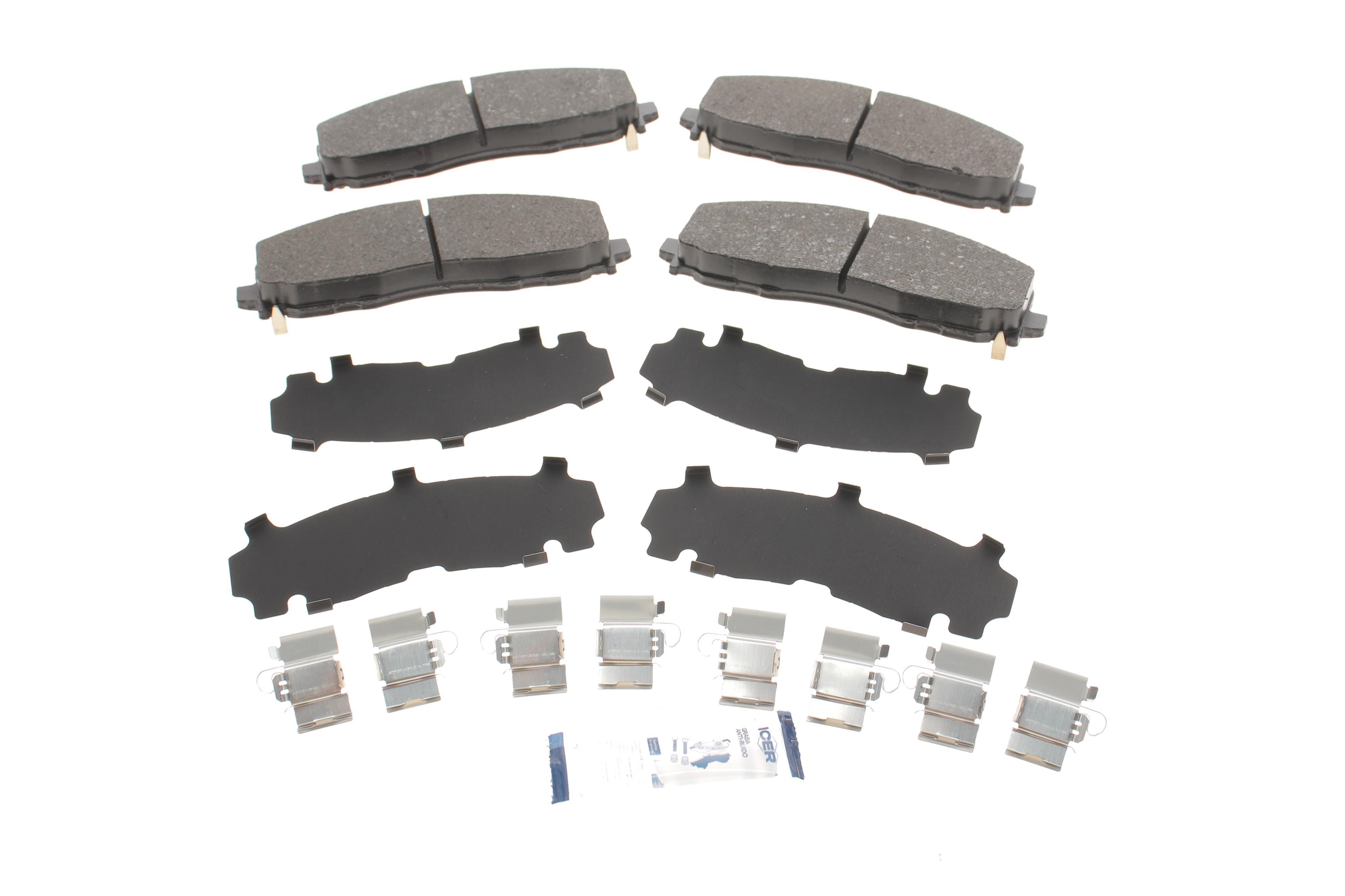 Колодки гальмівні (передні) Chrysler Grand Voyager/Dodge Journey/Caravan 07-/Fiat Freemont 11-