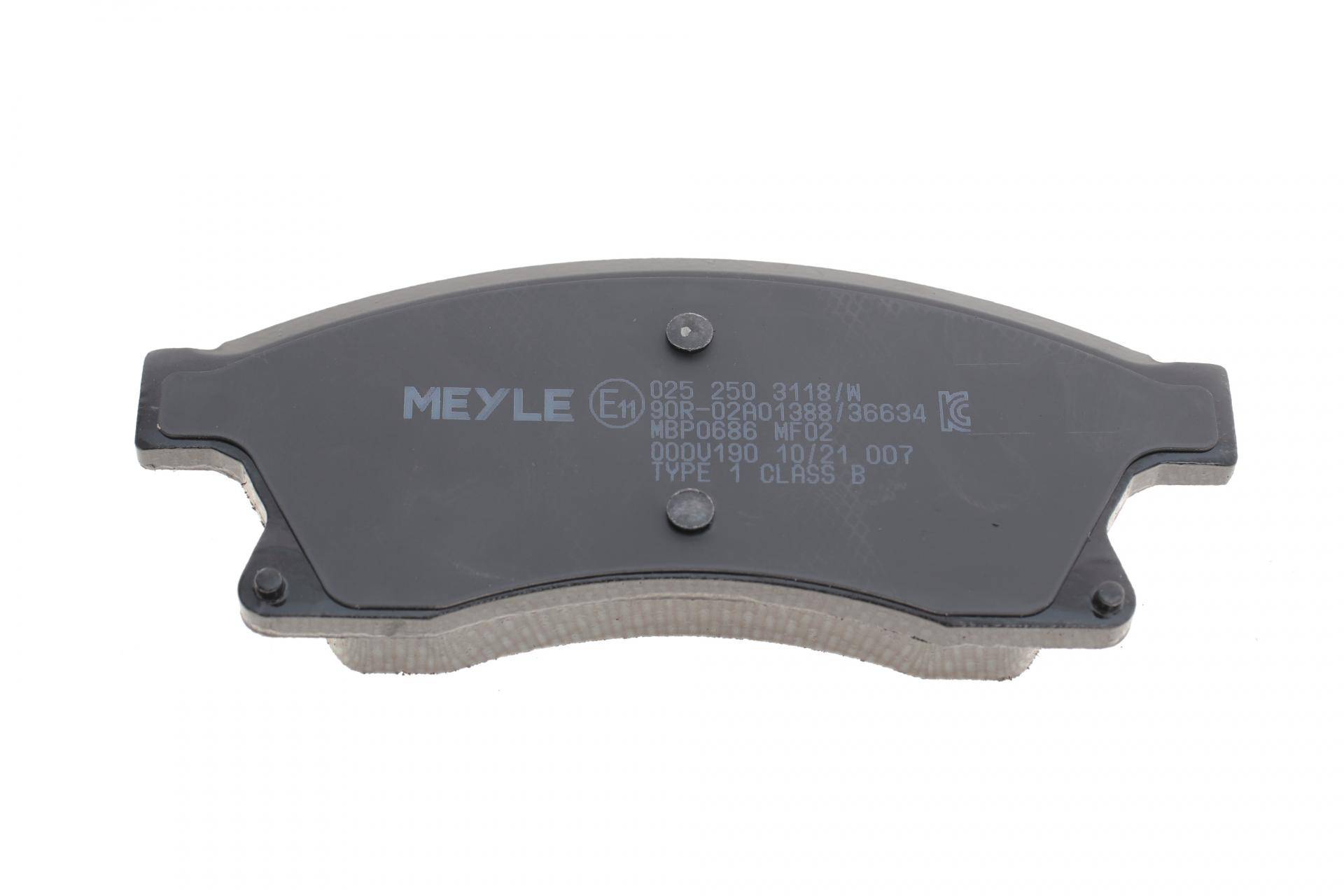 Колодки гальмівні (передні) Chevrolet Aveo 11-/Opel Astra J 09-