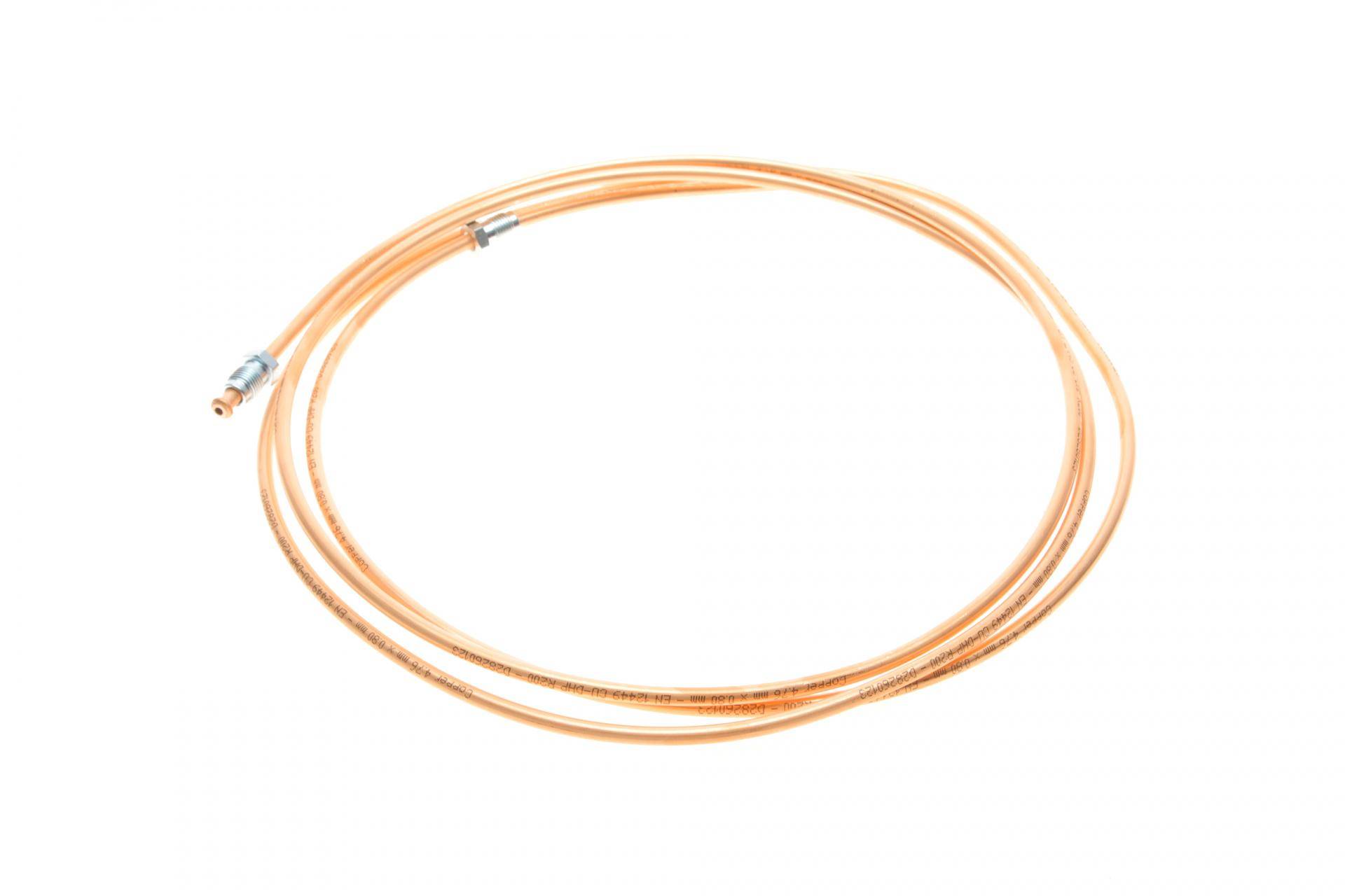 Мідна гальмівна трубка (гальмівний шланг) 2.40 метра