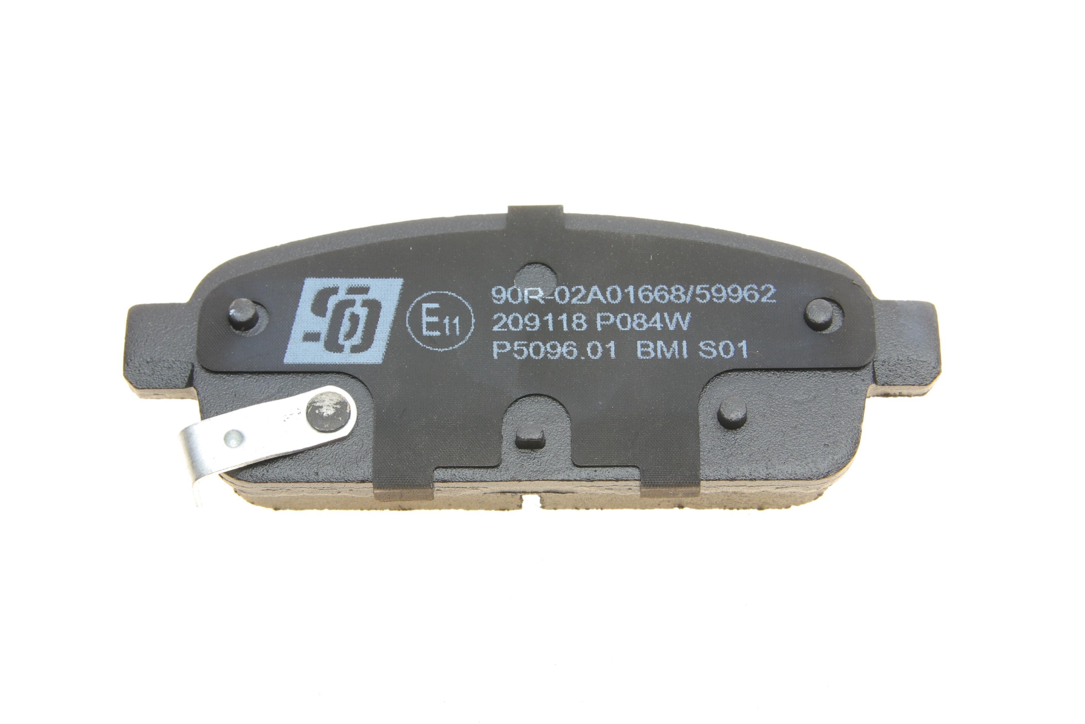 Колодки гальмівні (задні) Opel Astra J 09 - R16 (Ate)